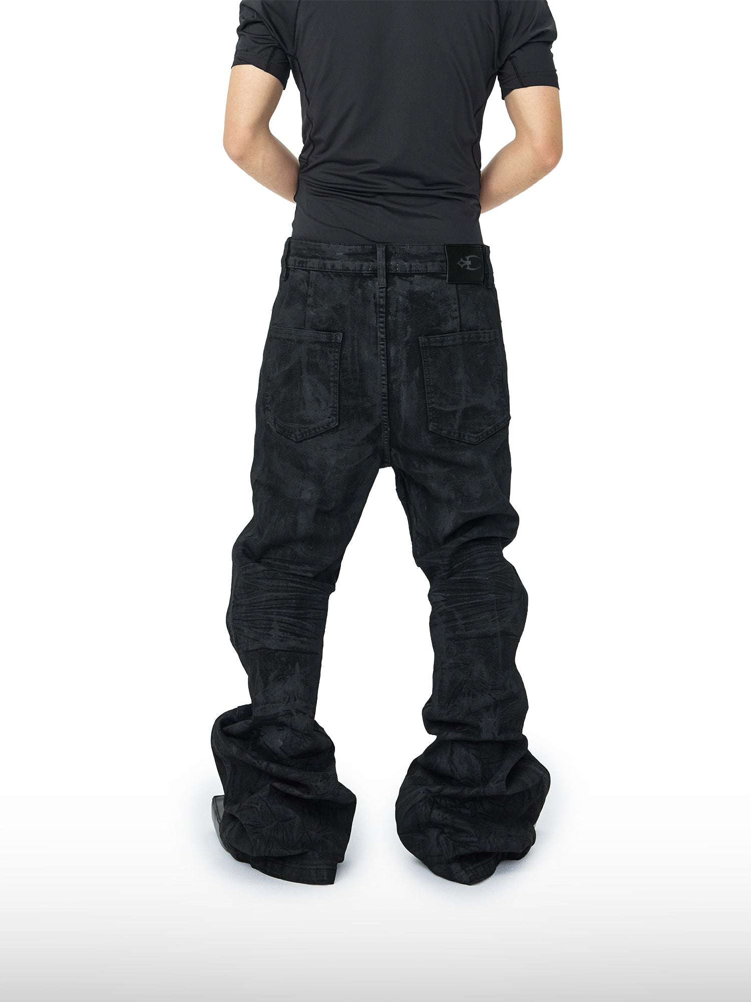 Gekreukte & Gewaxte Broek