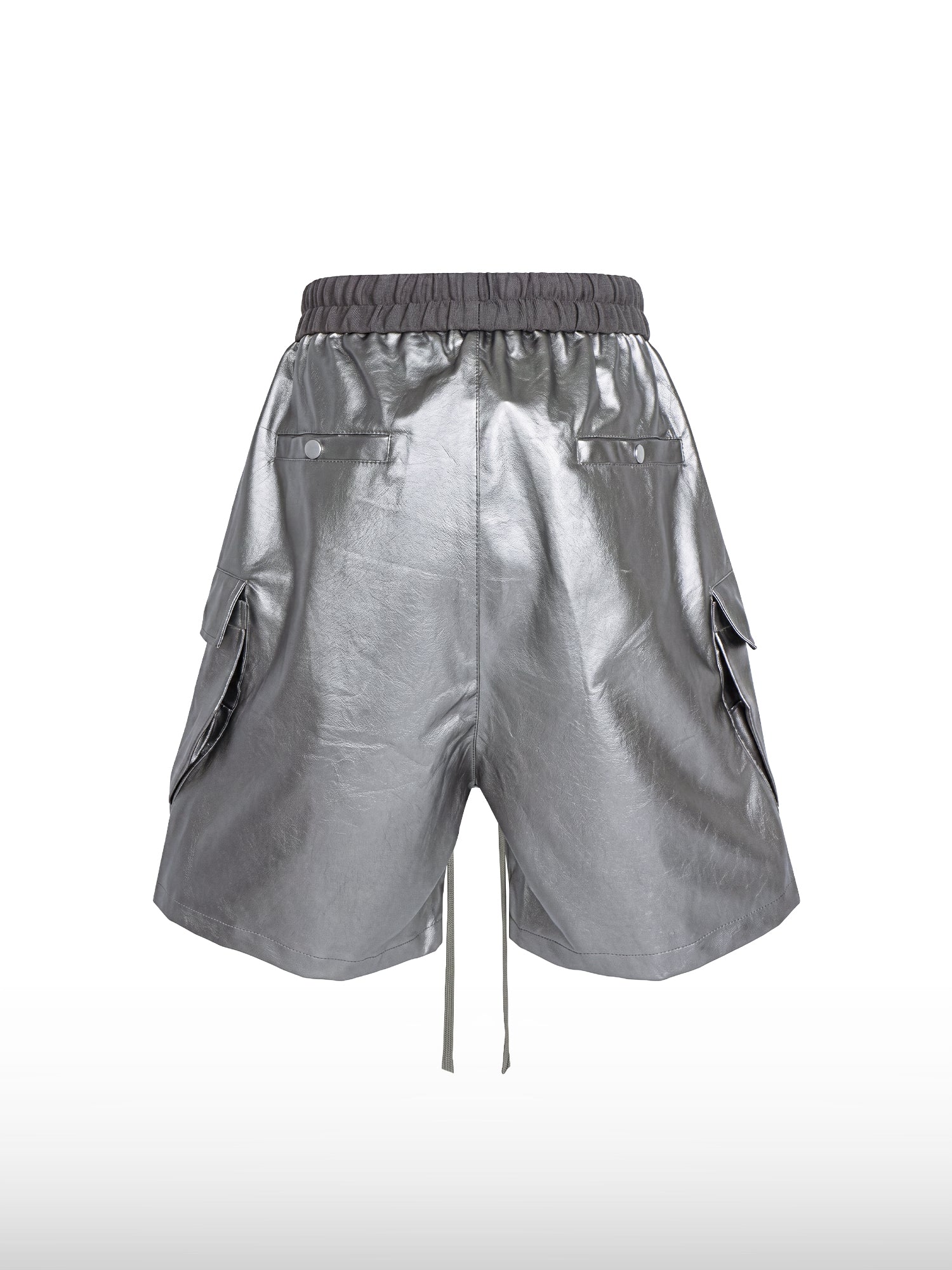 Coated Zip Shorts
