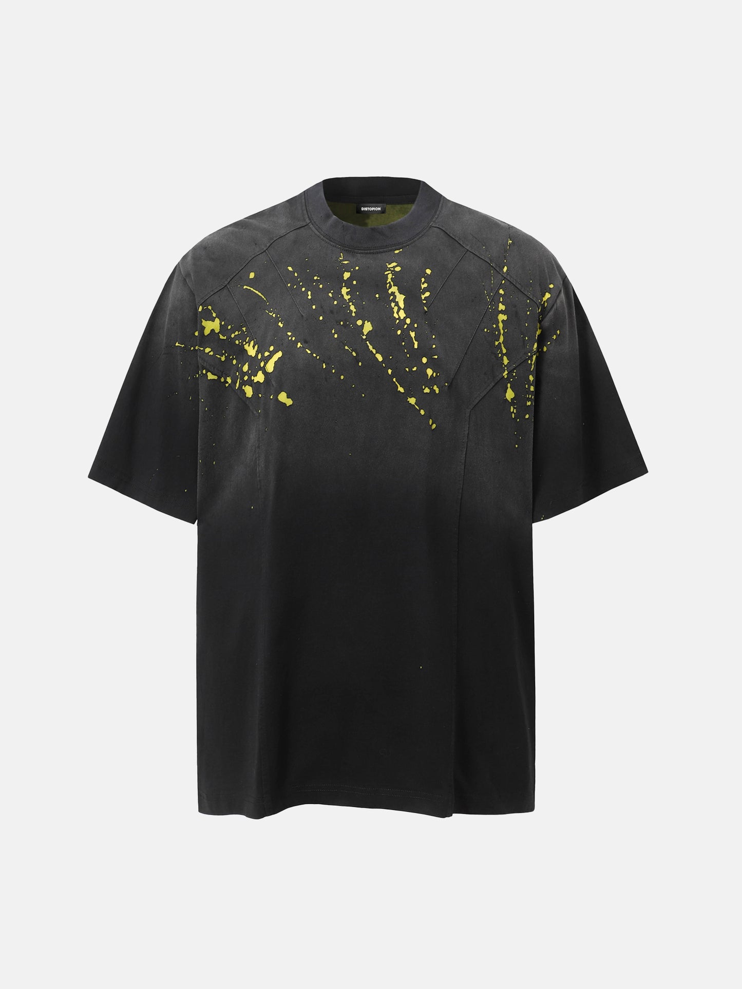 Purpurrotes Splatter-T-Shirt