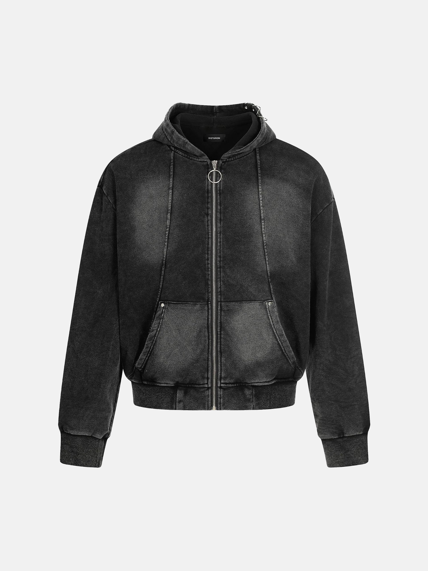 Ring Pull Zip Hoodie