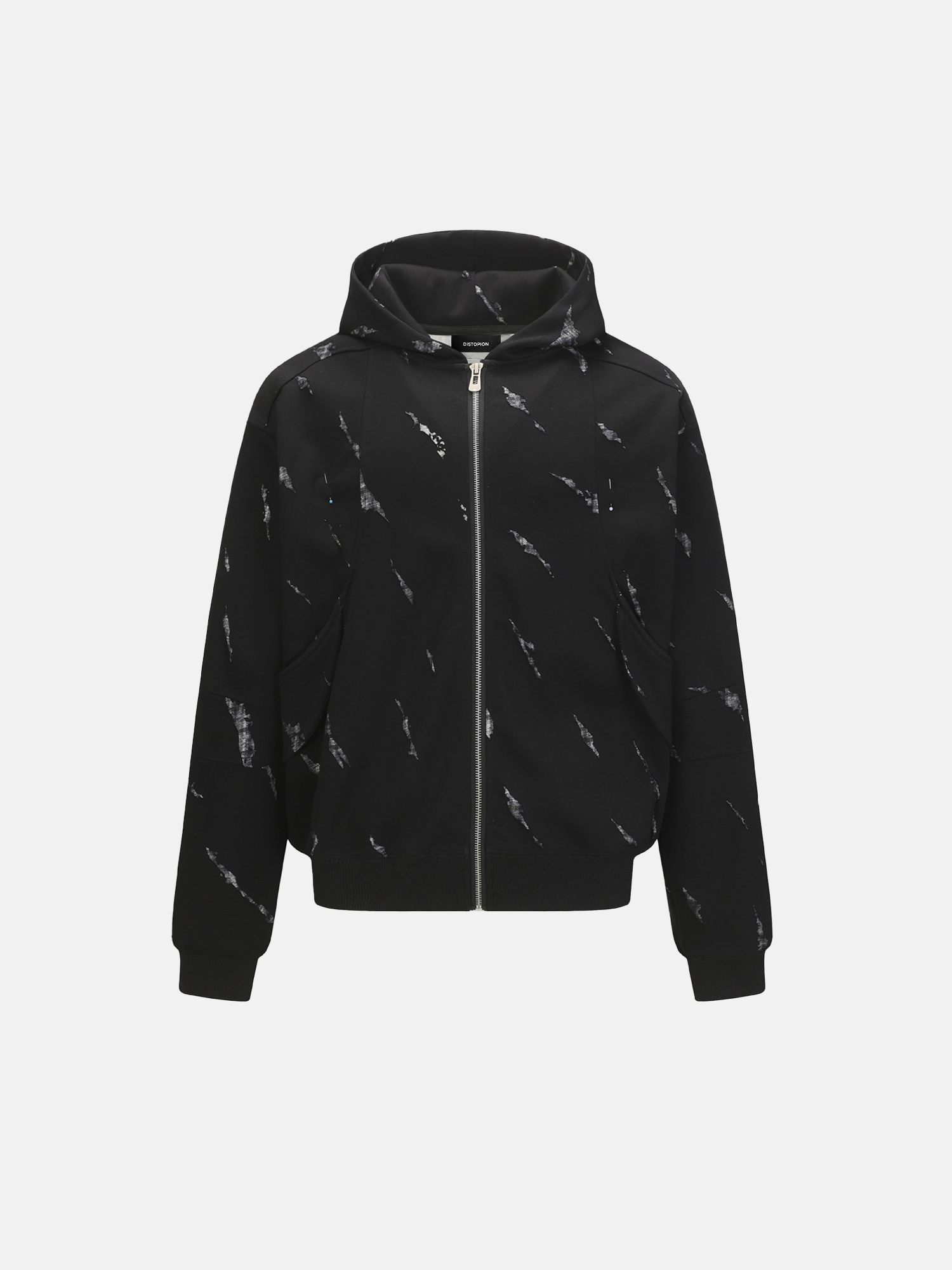 Patterned Hoodie
