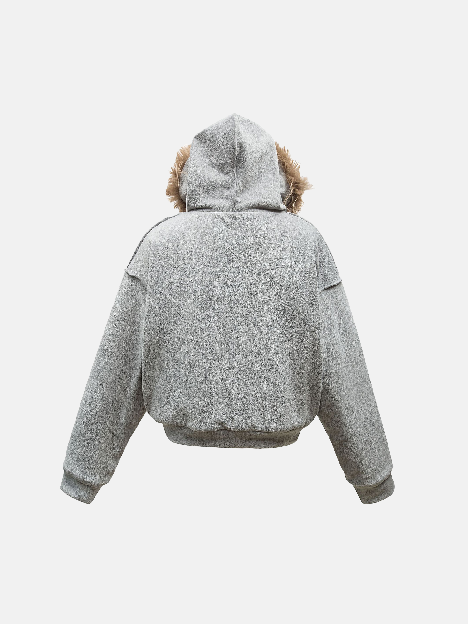 Faux Fur Bomber Jacket