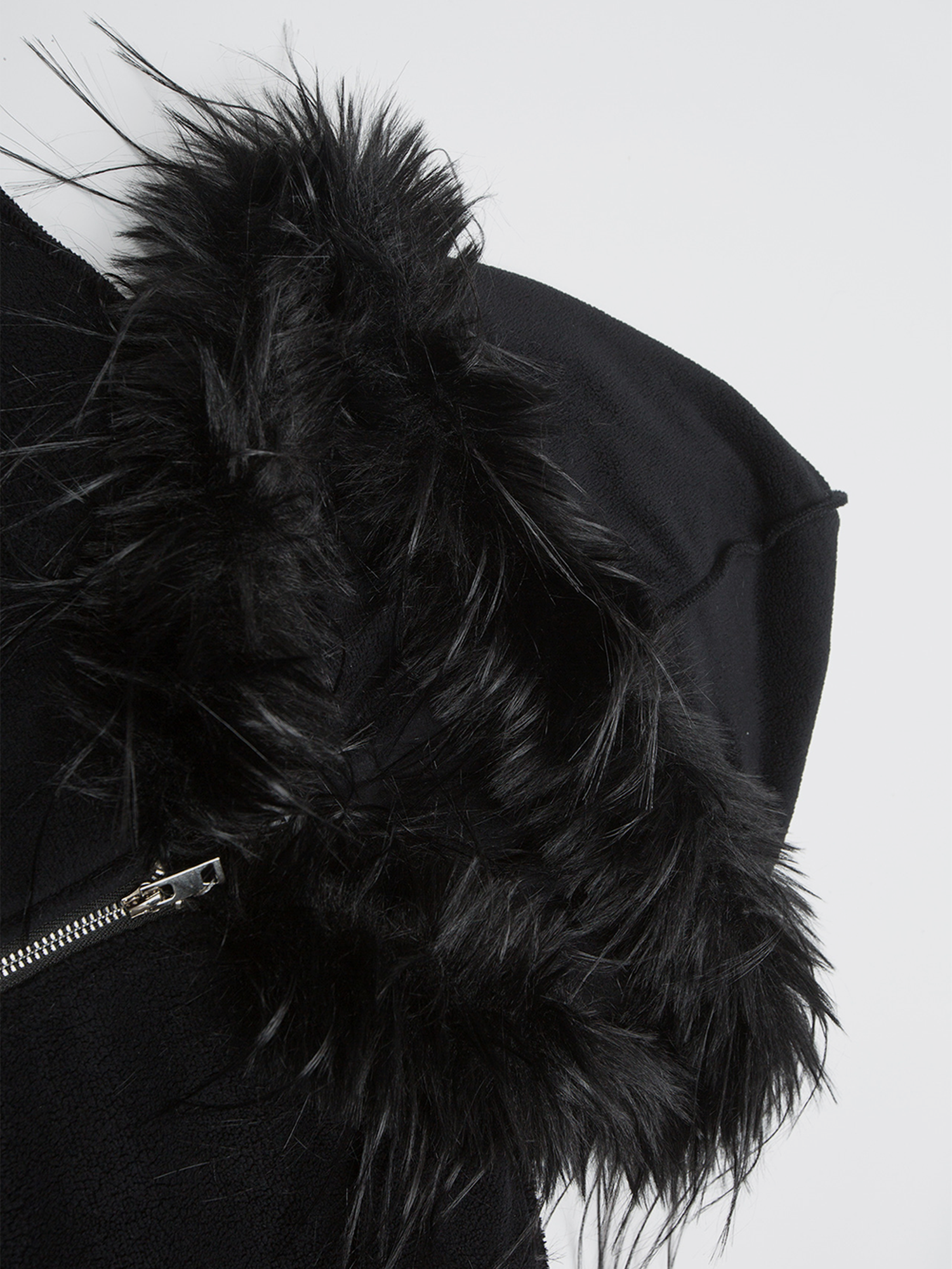Faux Fur Bomber Jacket