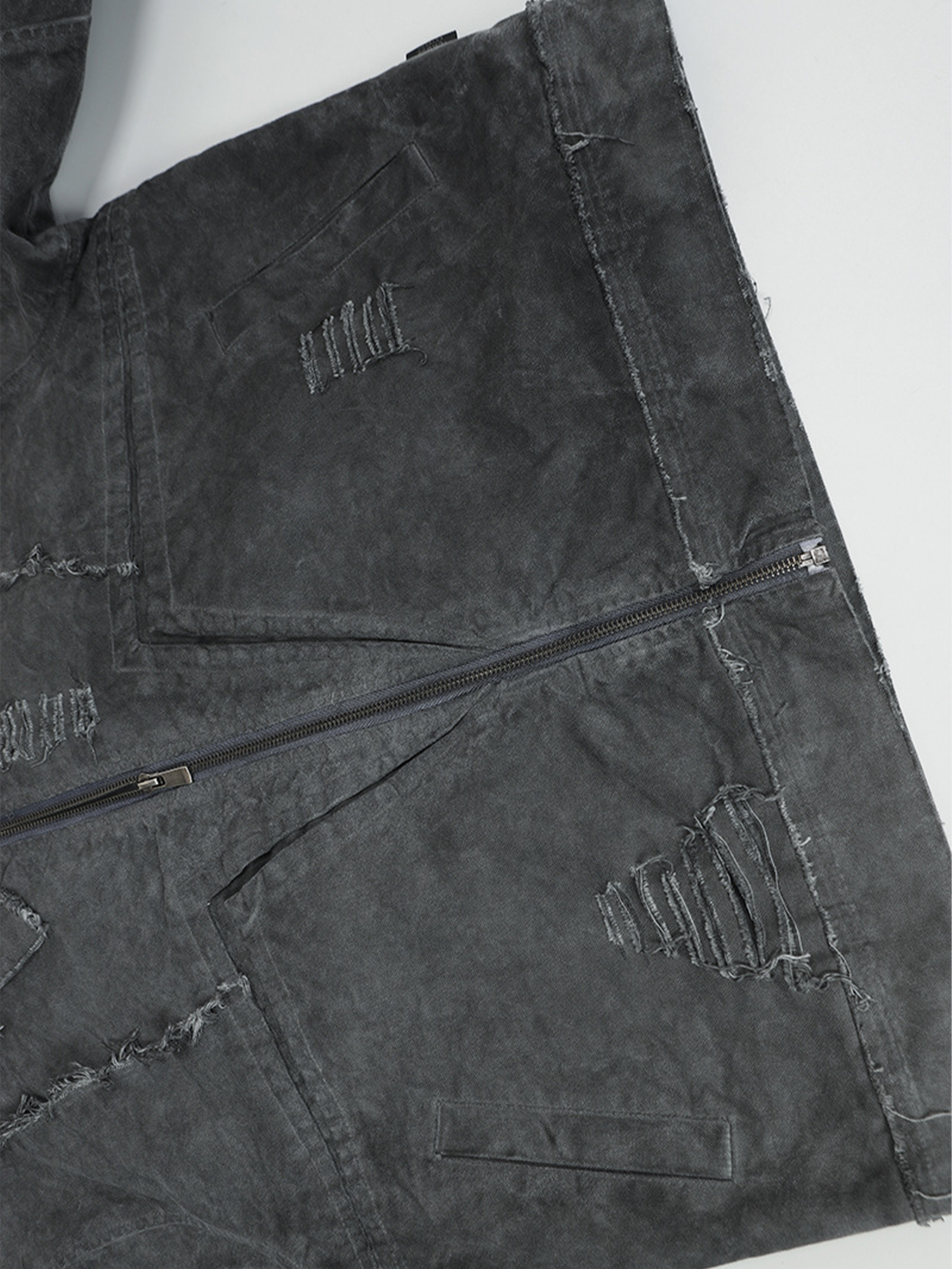 Distressed Denim Jacket