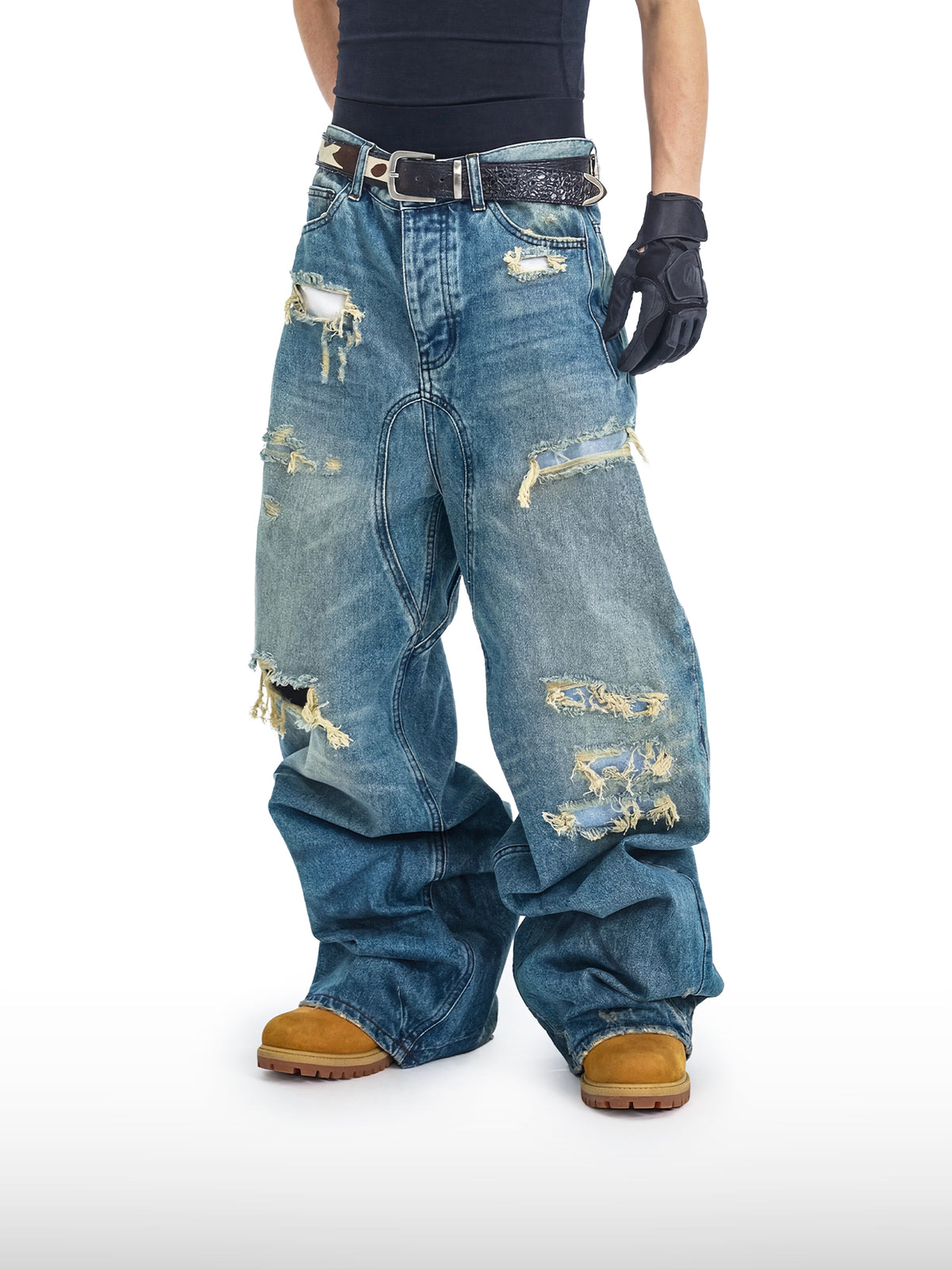 Dust Walker-jeans met panelen