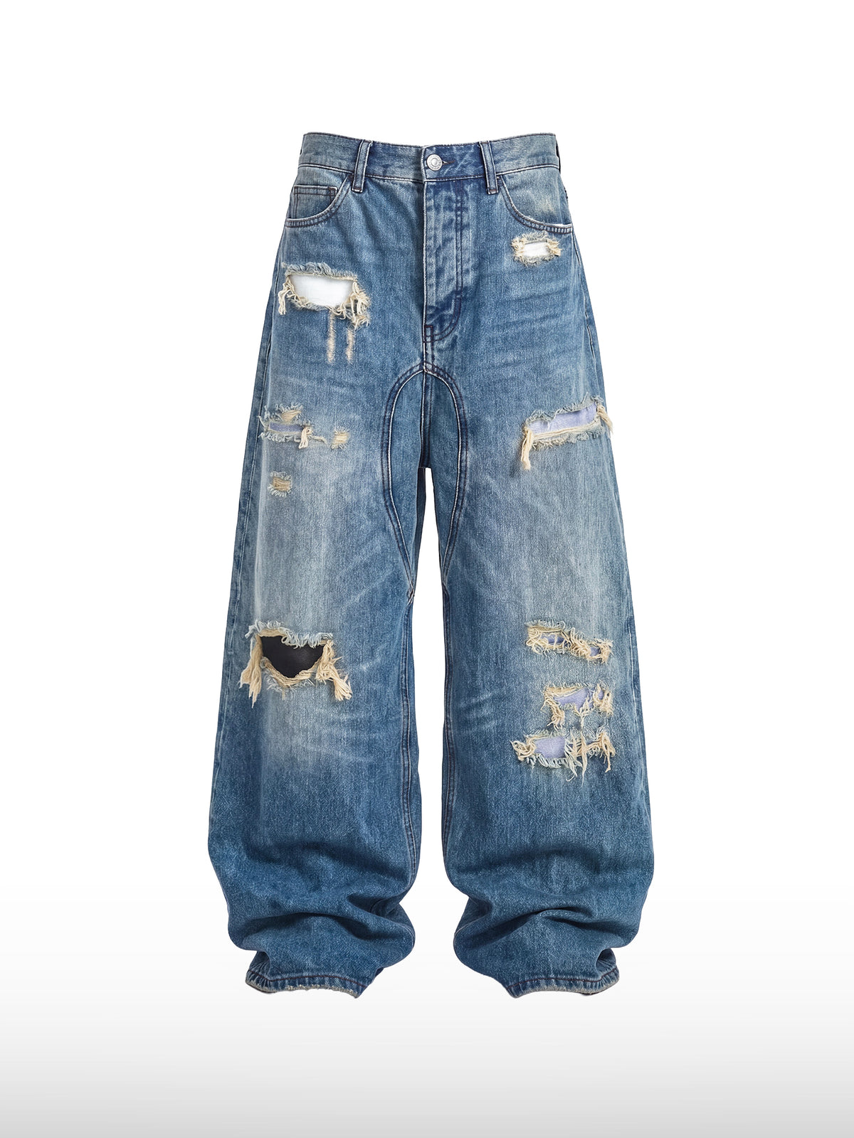 Dust Walker-jeans met panelen