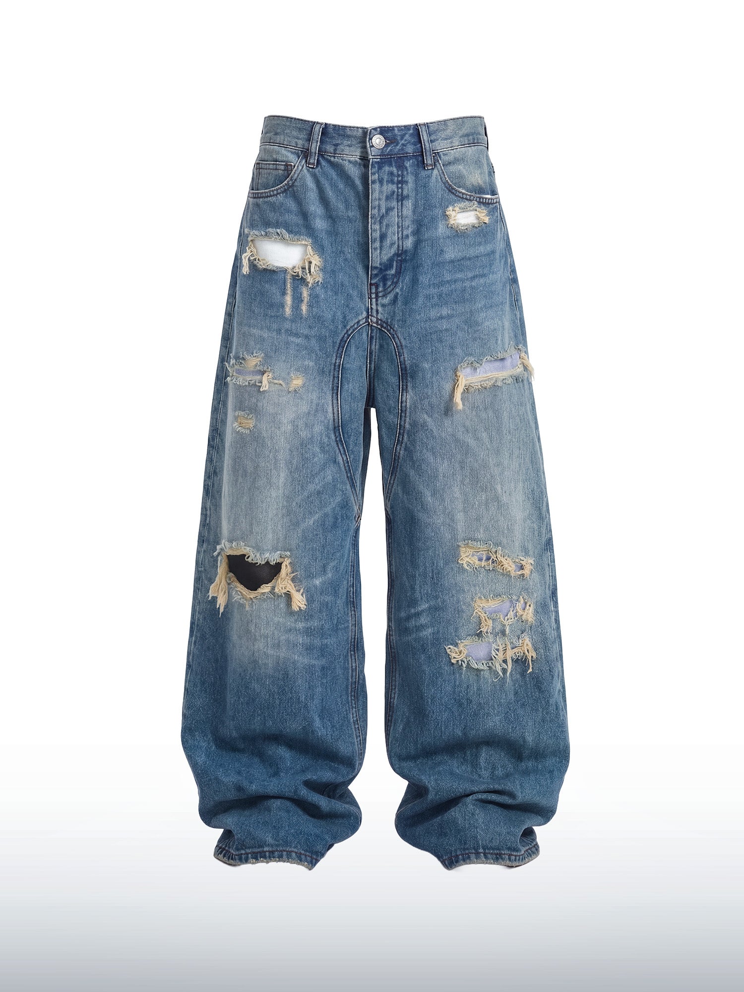 Dust Walker Jeans mit Paneelen