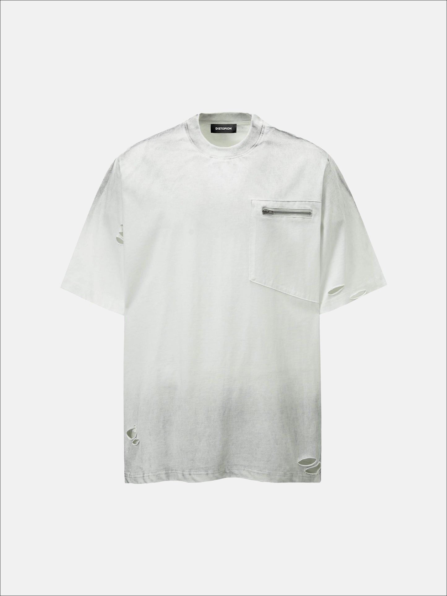 T-Shirt mit dystopischem Detail
