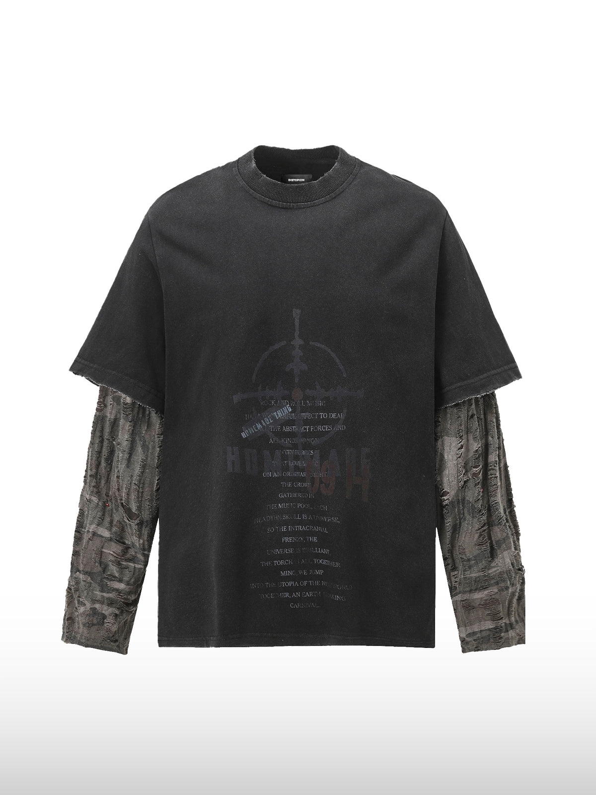Dystopisches Grafik-T-Shirt