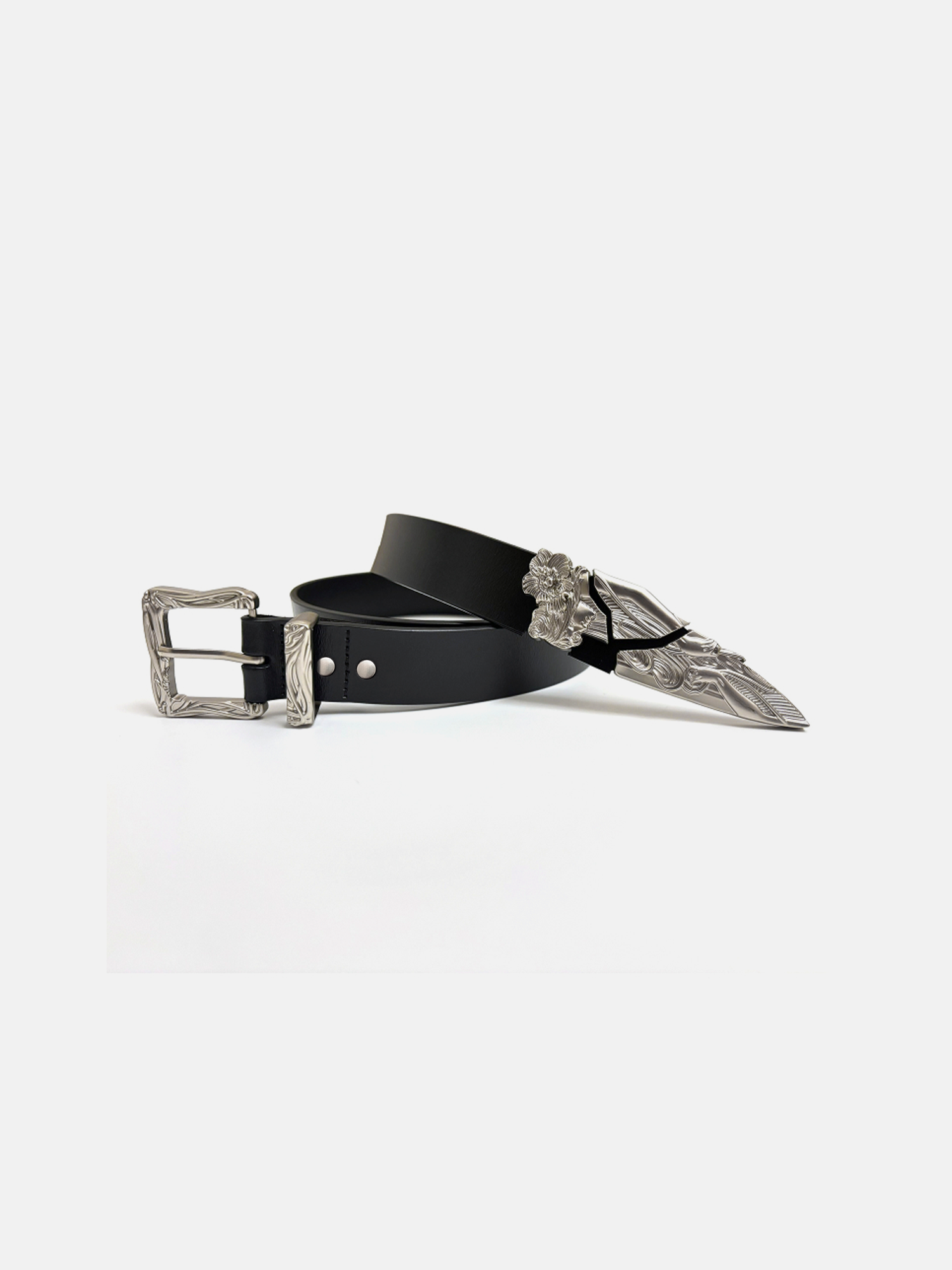 Gegraveerde Gesp Riem