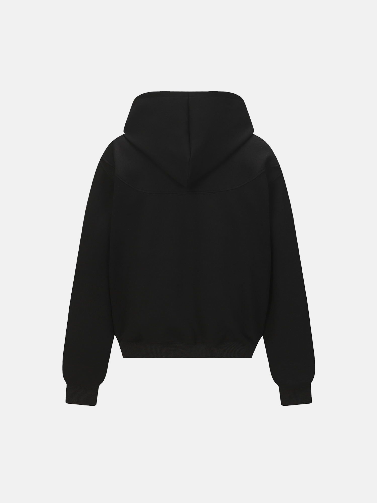 Hoodie met Vlam Borduursel