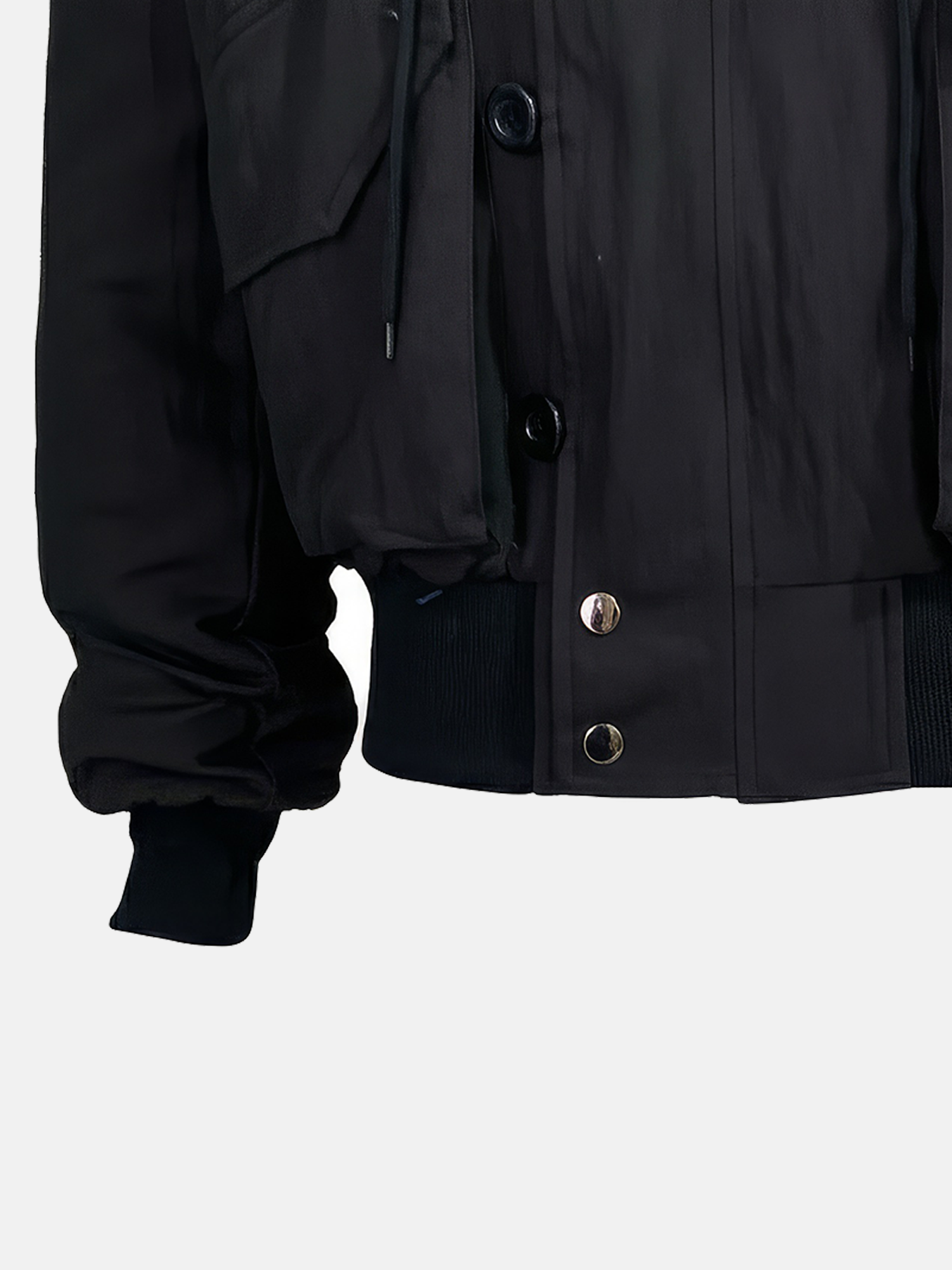 Urbane Jacke mit Pelzbesatz