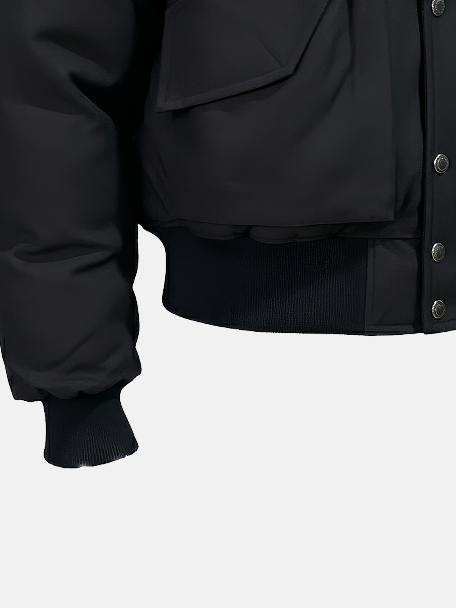 Urbane Jacke mit Pelzbesatz