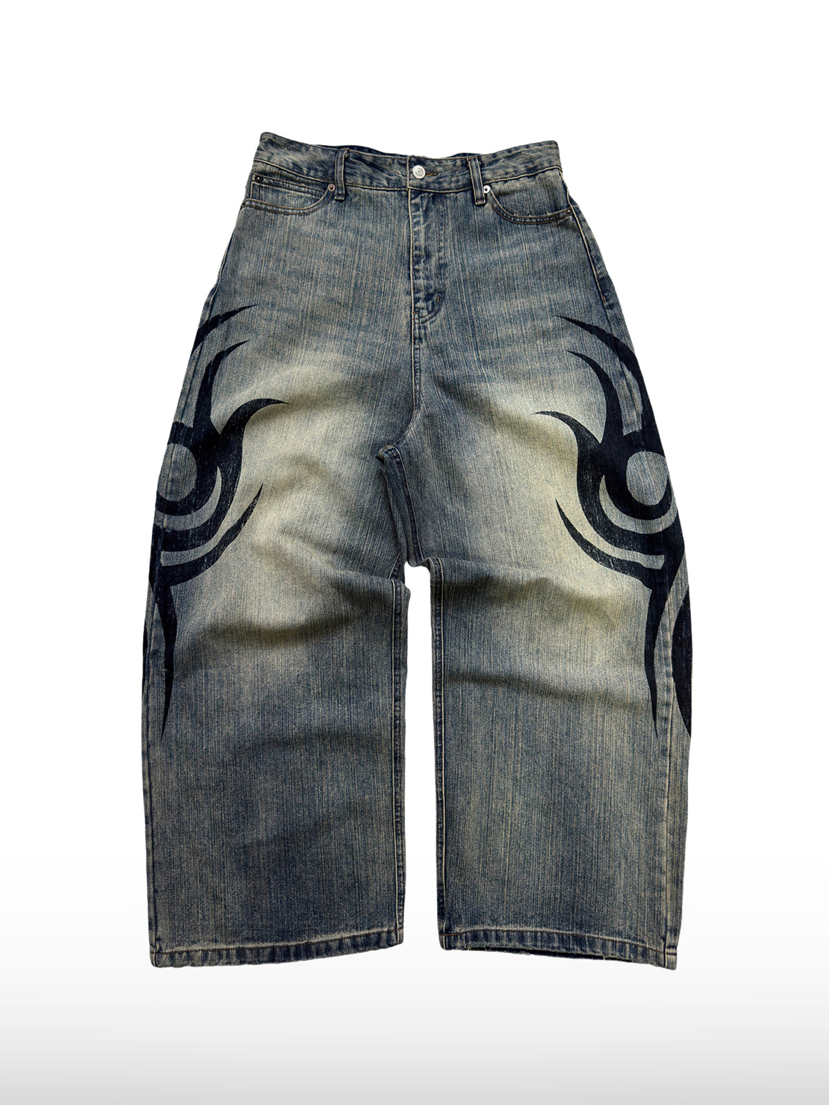 Faded Tribal-jeans
