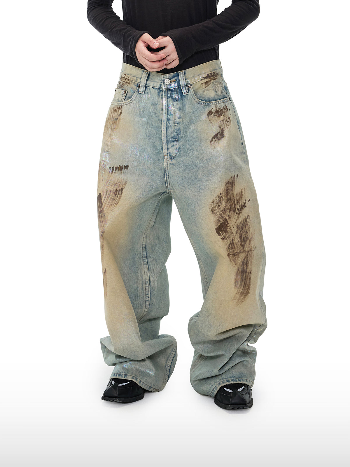 Jeans met Fuel-wassing