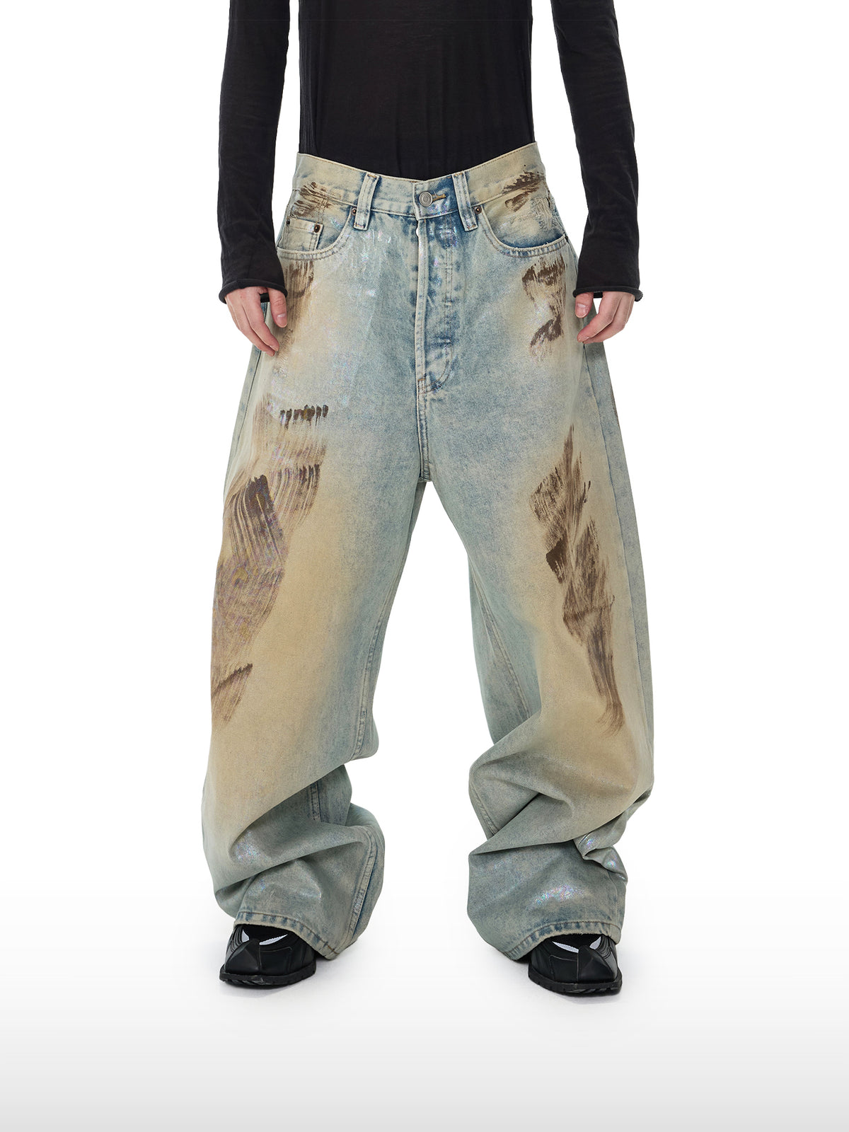 Jeans met Fuel-wassing