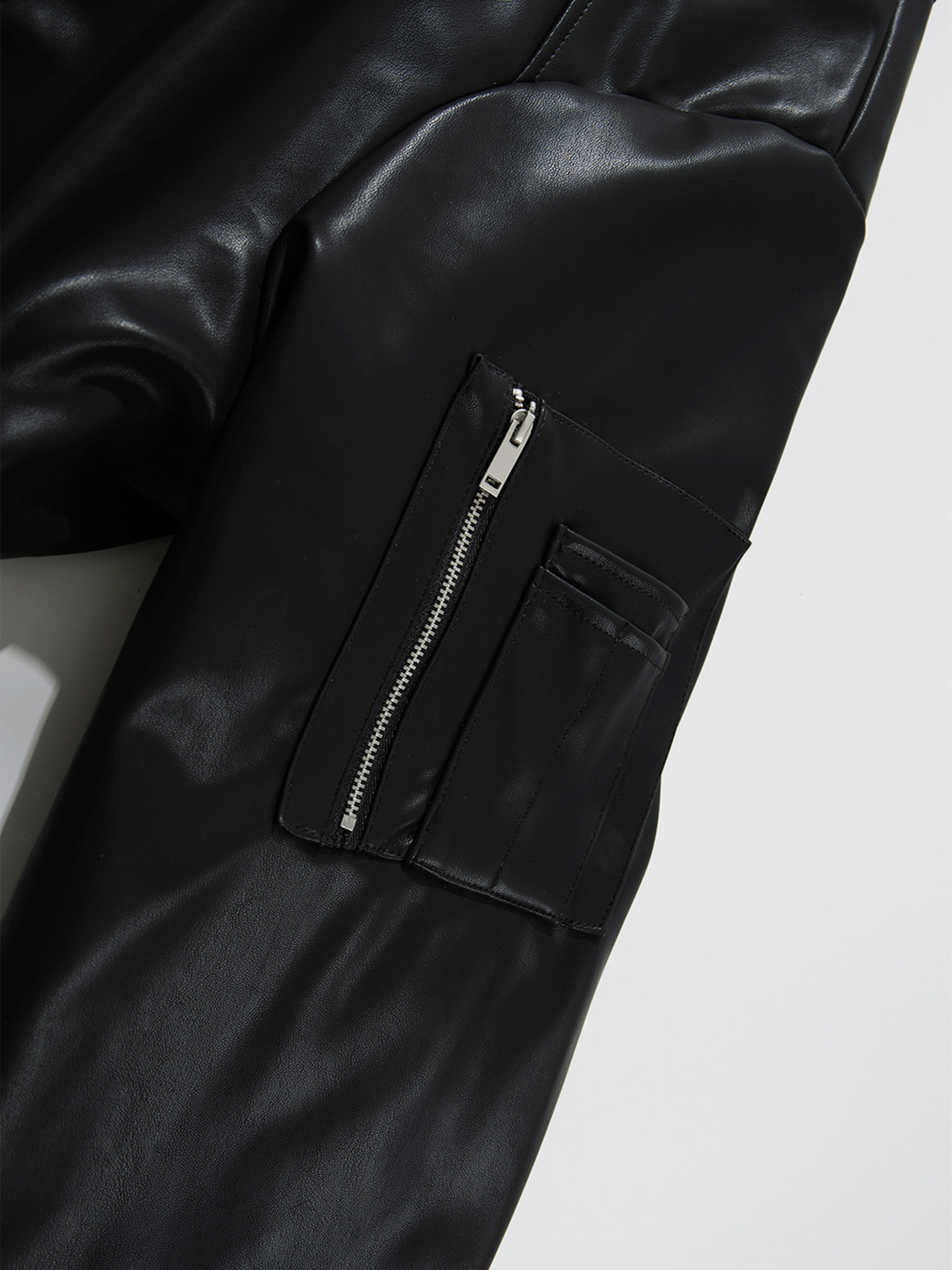 Gloss Bomber Jacket