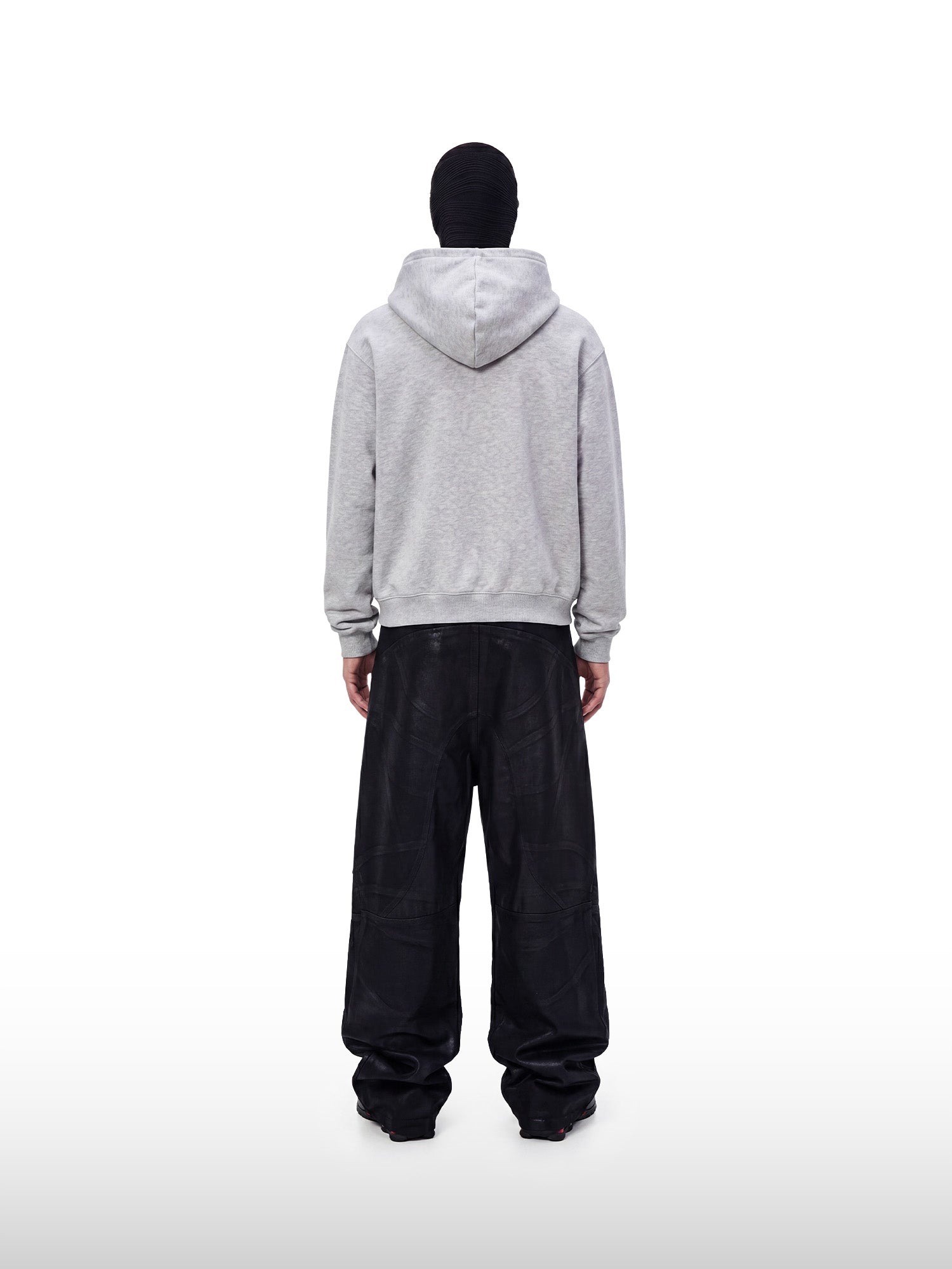 Glitch Vein Oversized Hoodie