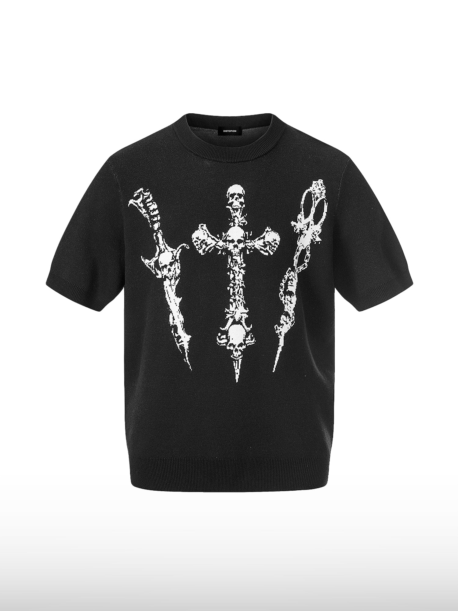 Gothic Graphic Jacquard Tee