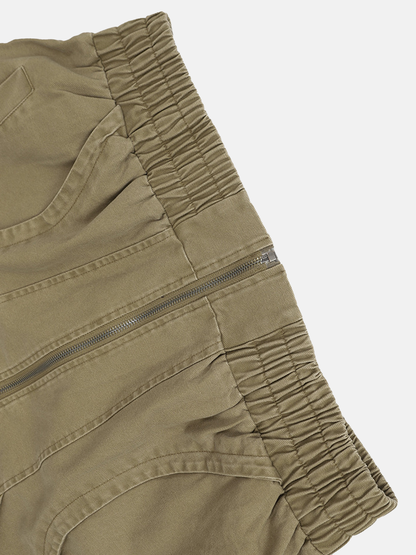 Graue Bomberjacke mit Einsätzen