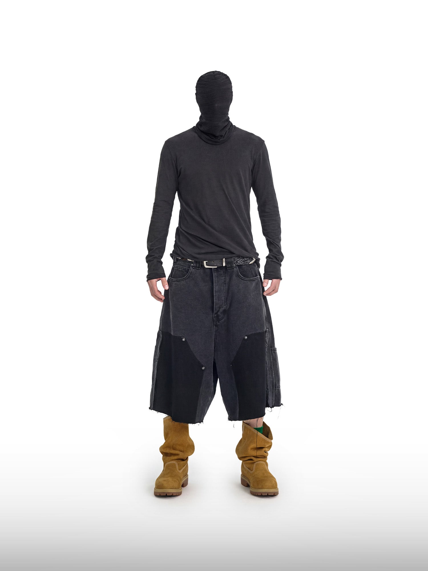 Grid Lock Nieten-Cargoshorts