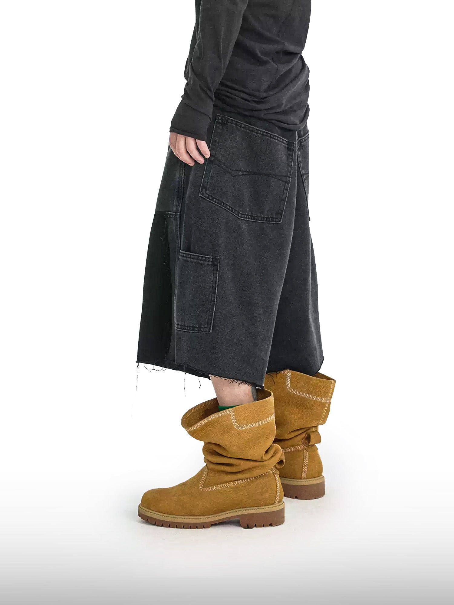 Grid Lock Nieten-Cargoshorts