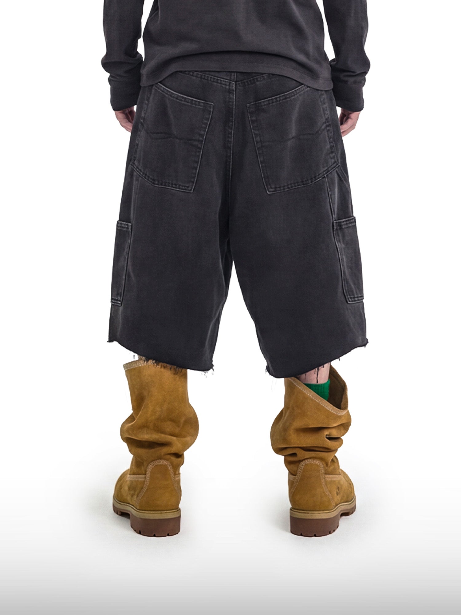 Grid Lock Nieten-Cargoshorts