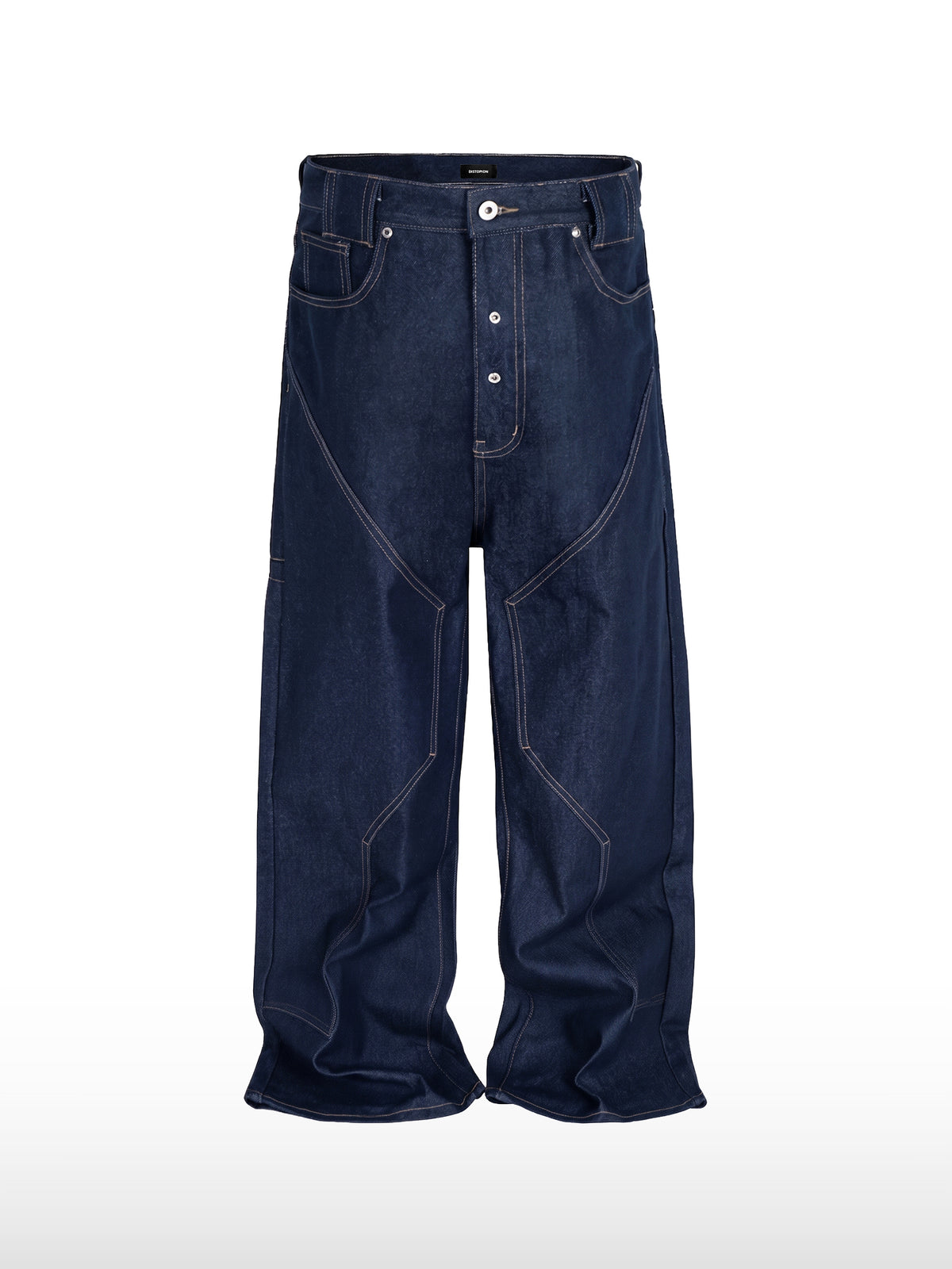 Jeans im Industrial-Panel-Stil