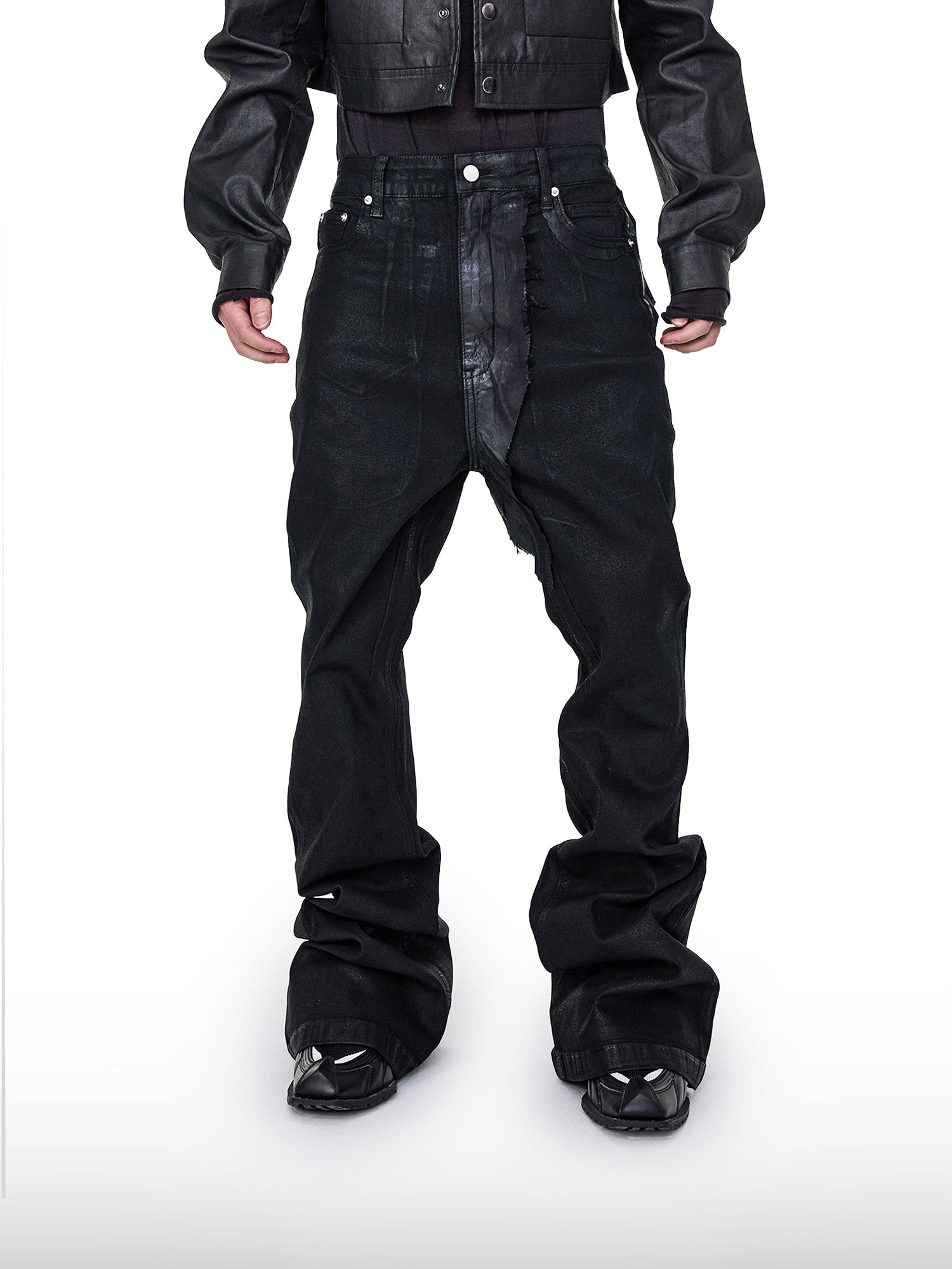 Tiefschwarze Jeans