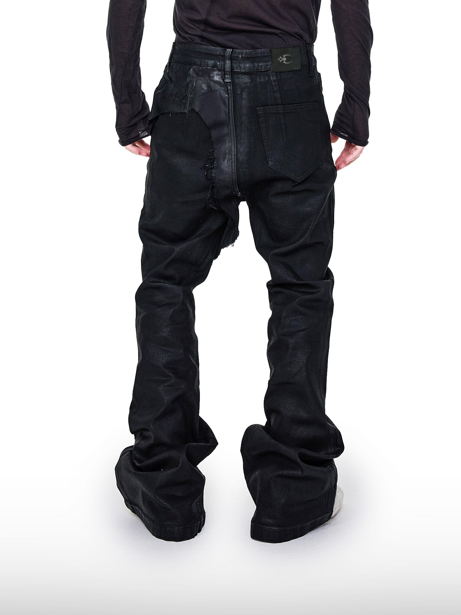 Tiefschwarze Jeans