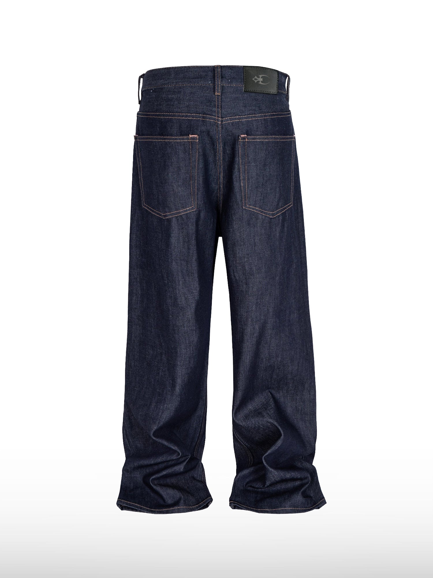 Jeans mit langer Innennaht