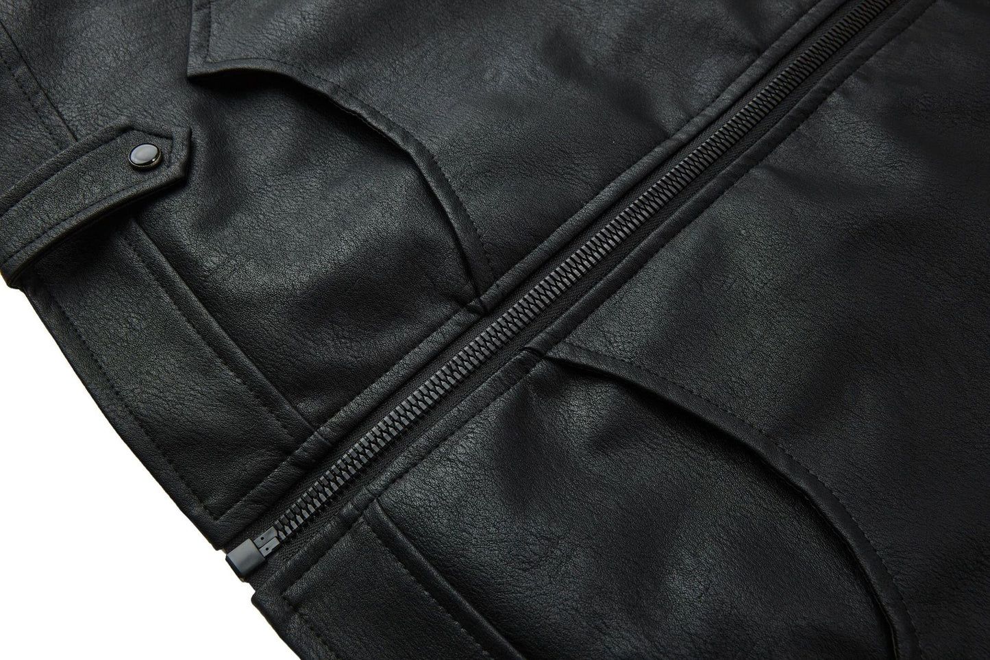 Jacke mit Metallkragen