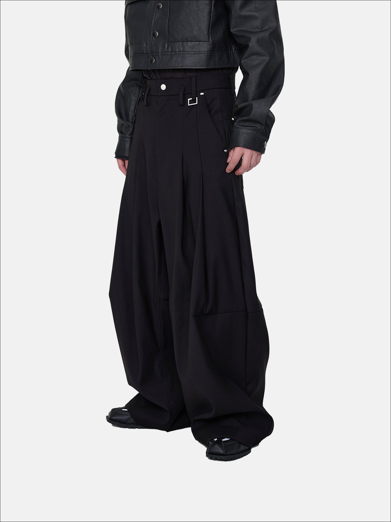 Obsidian Slouch Pants