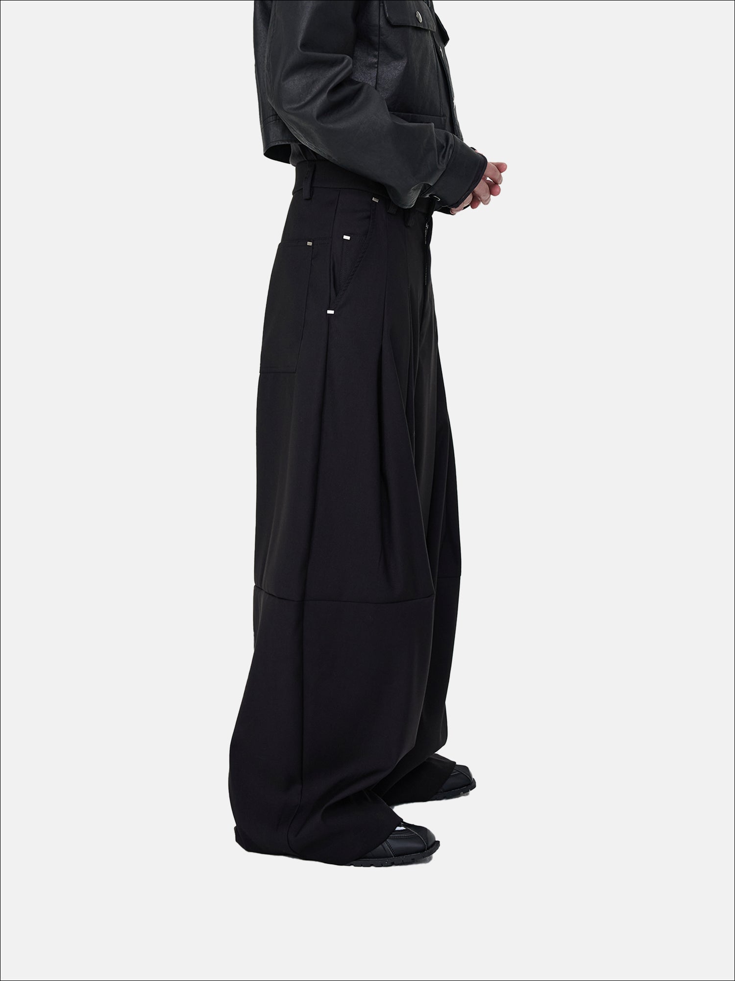 Obsidian Slouch Pants