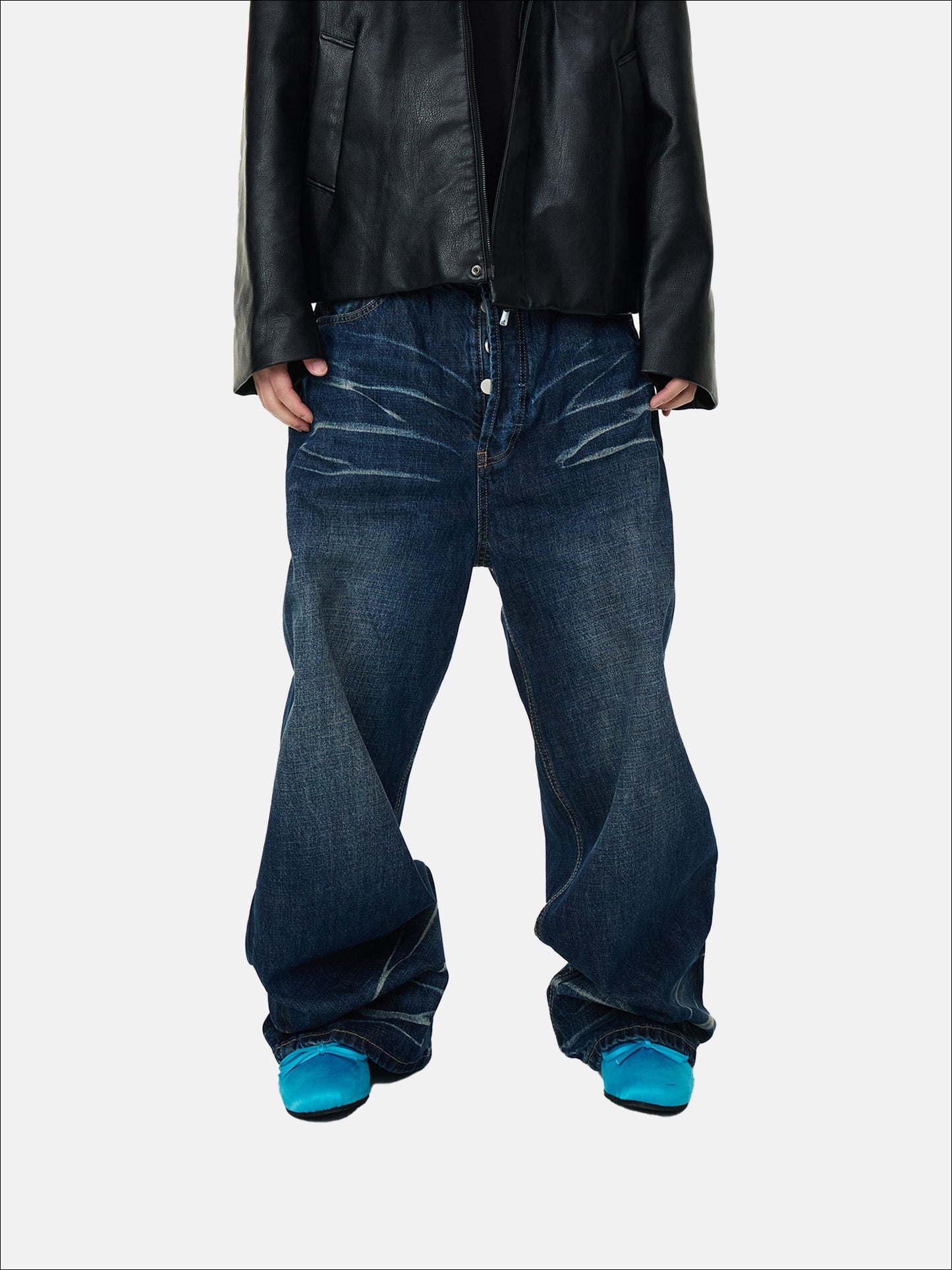 Übergroße Motion Jeans