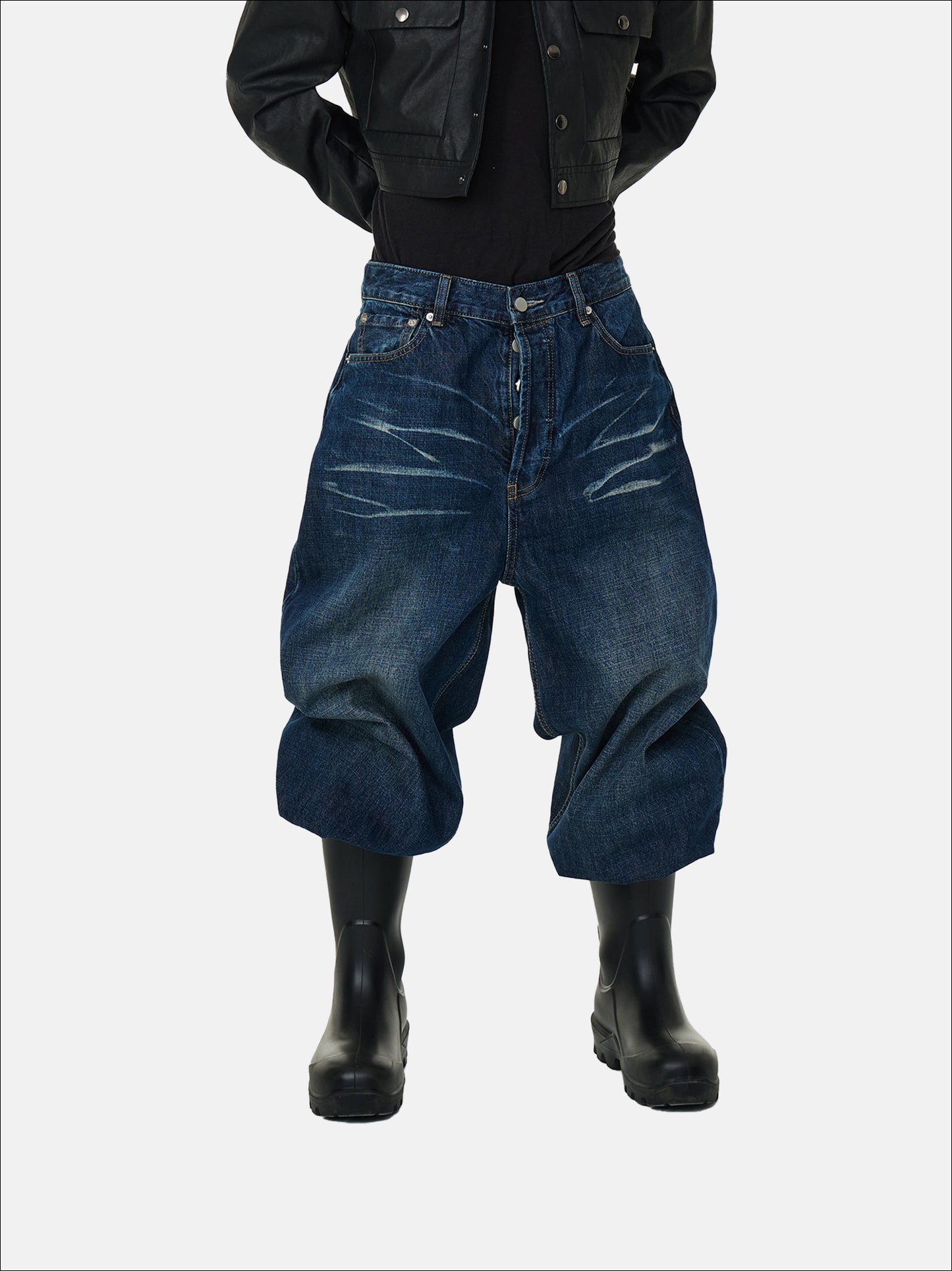 Übergroße Motion Jeans