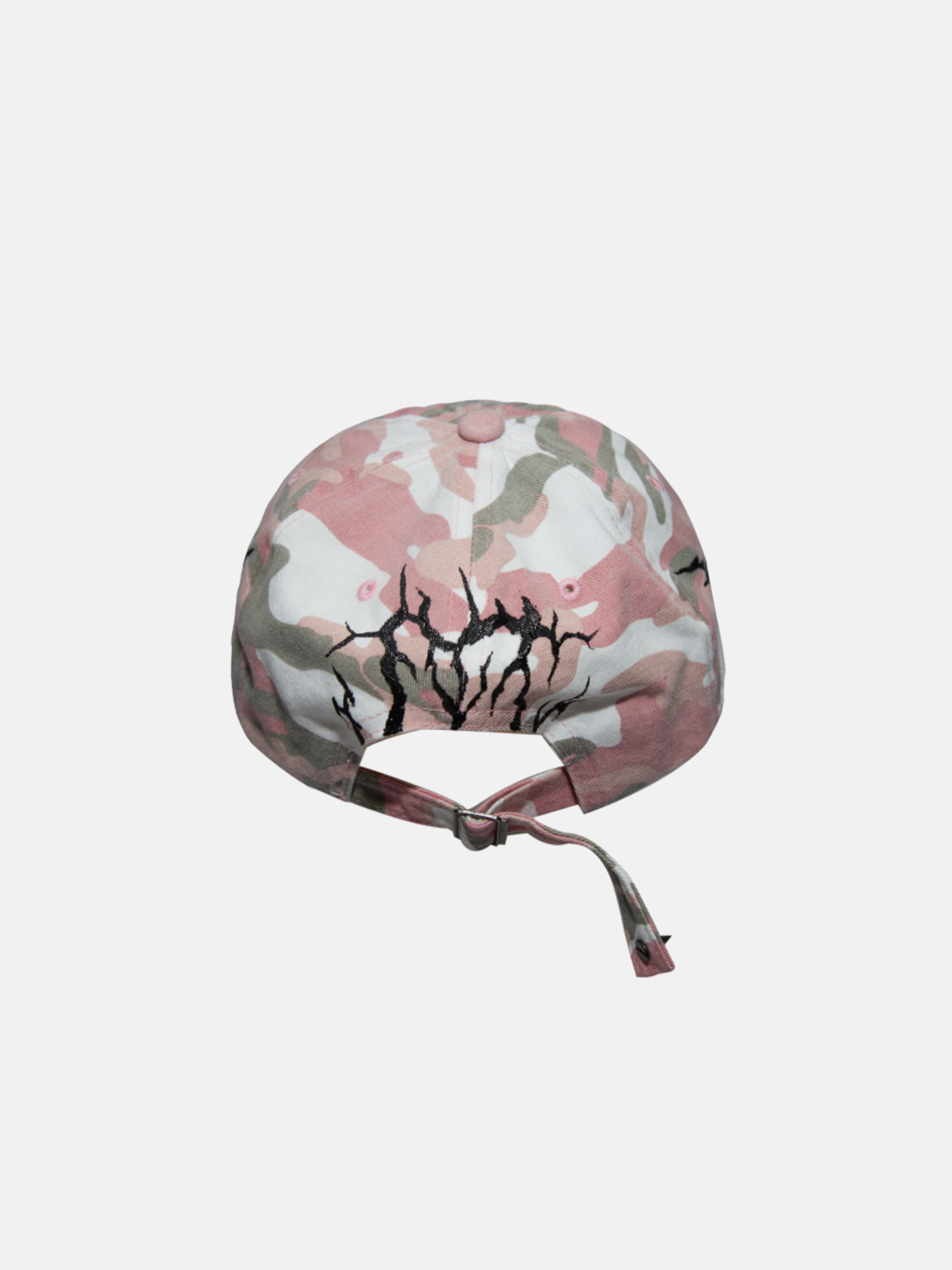 Pink Camo Flame Cap
