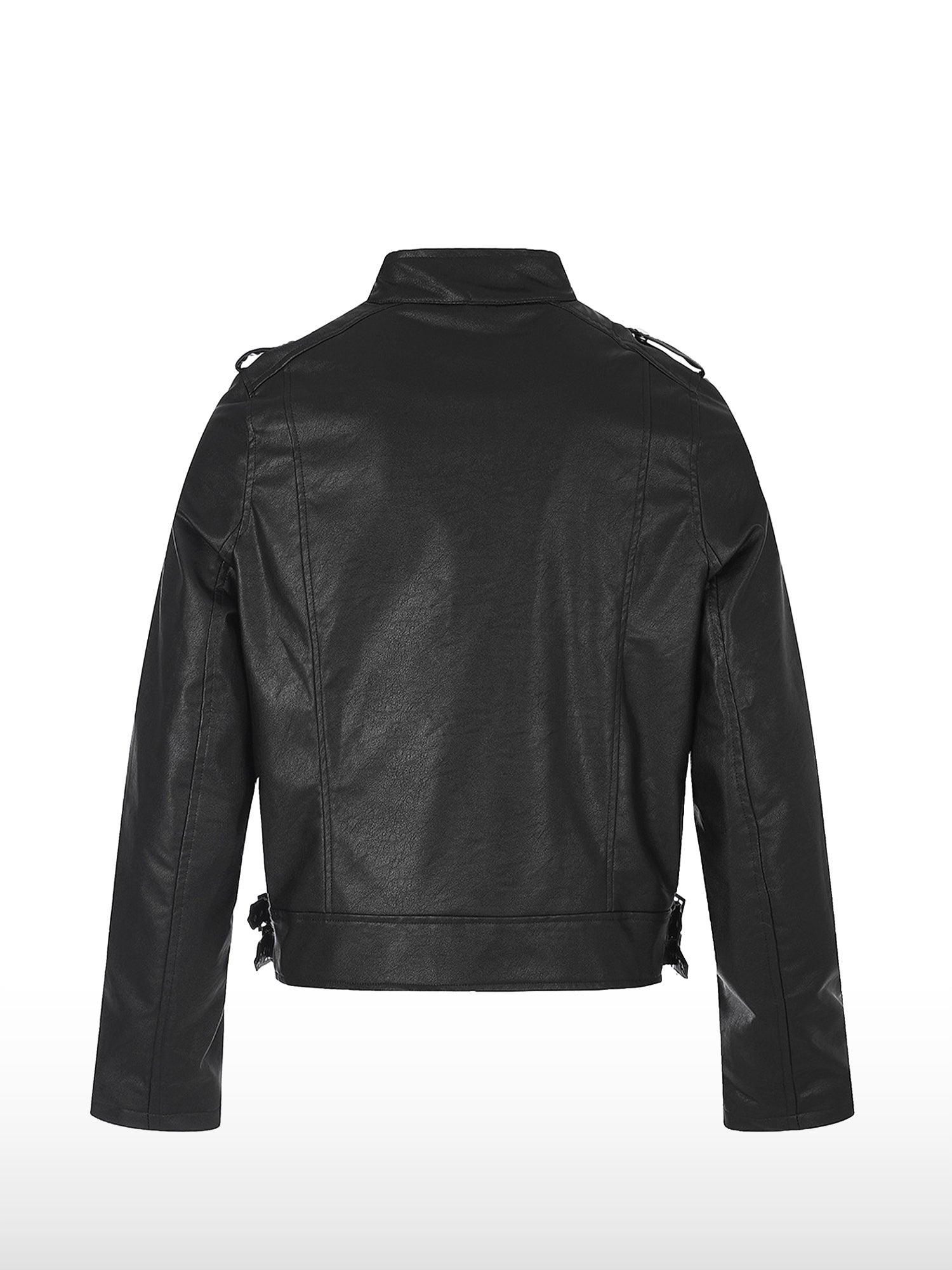 Nietengeschmückte Punk-Motorradjacke