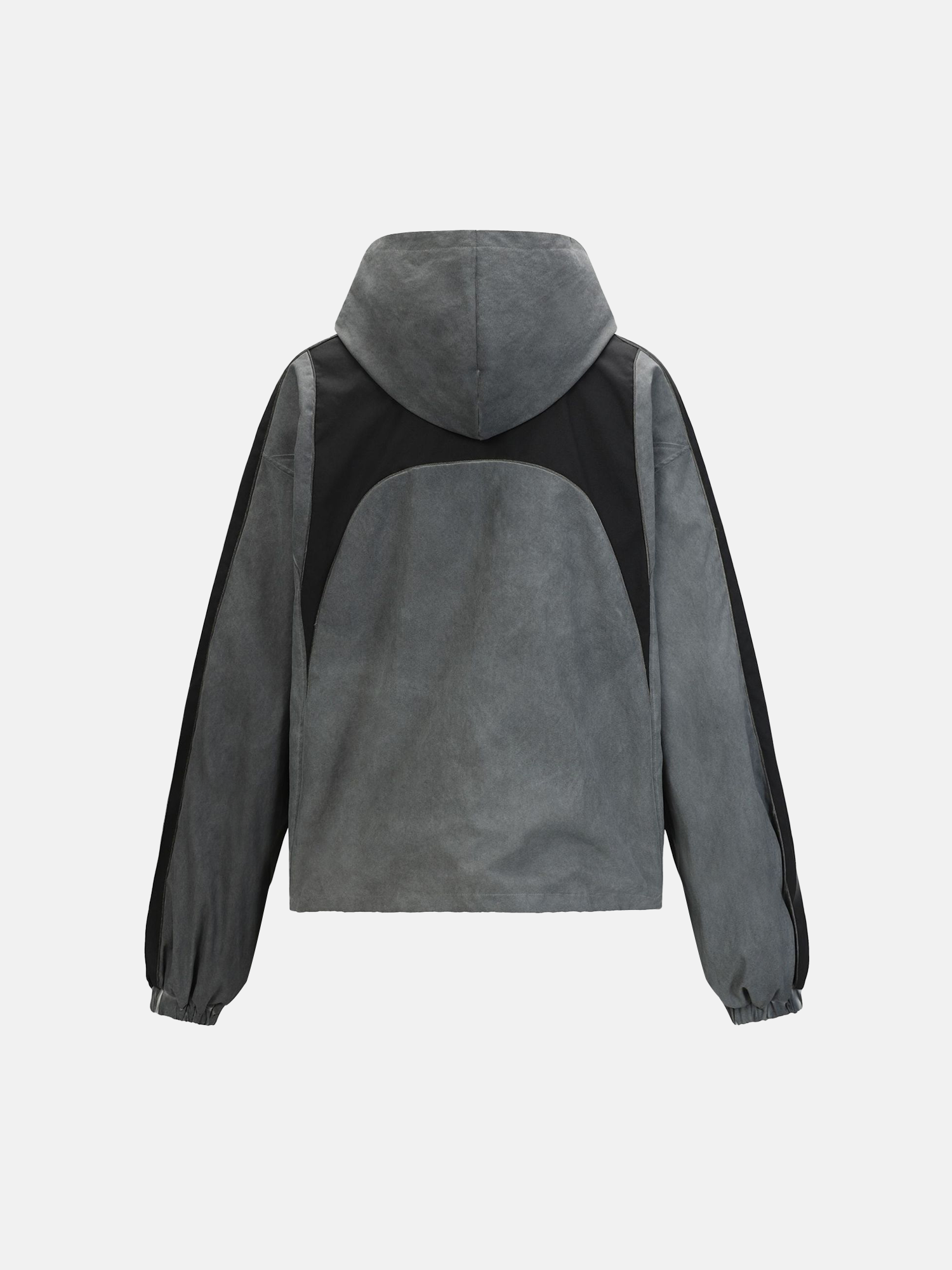 Two-Tone Zip Jacket