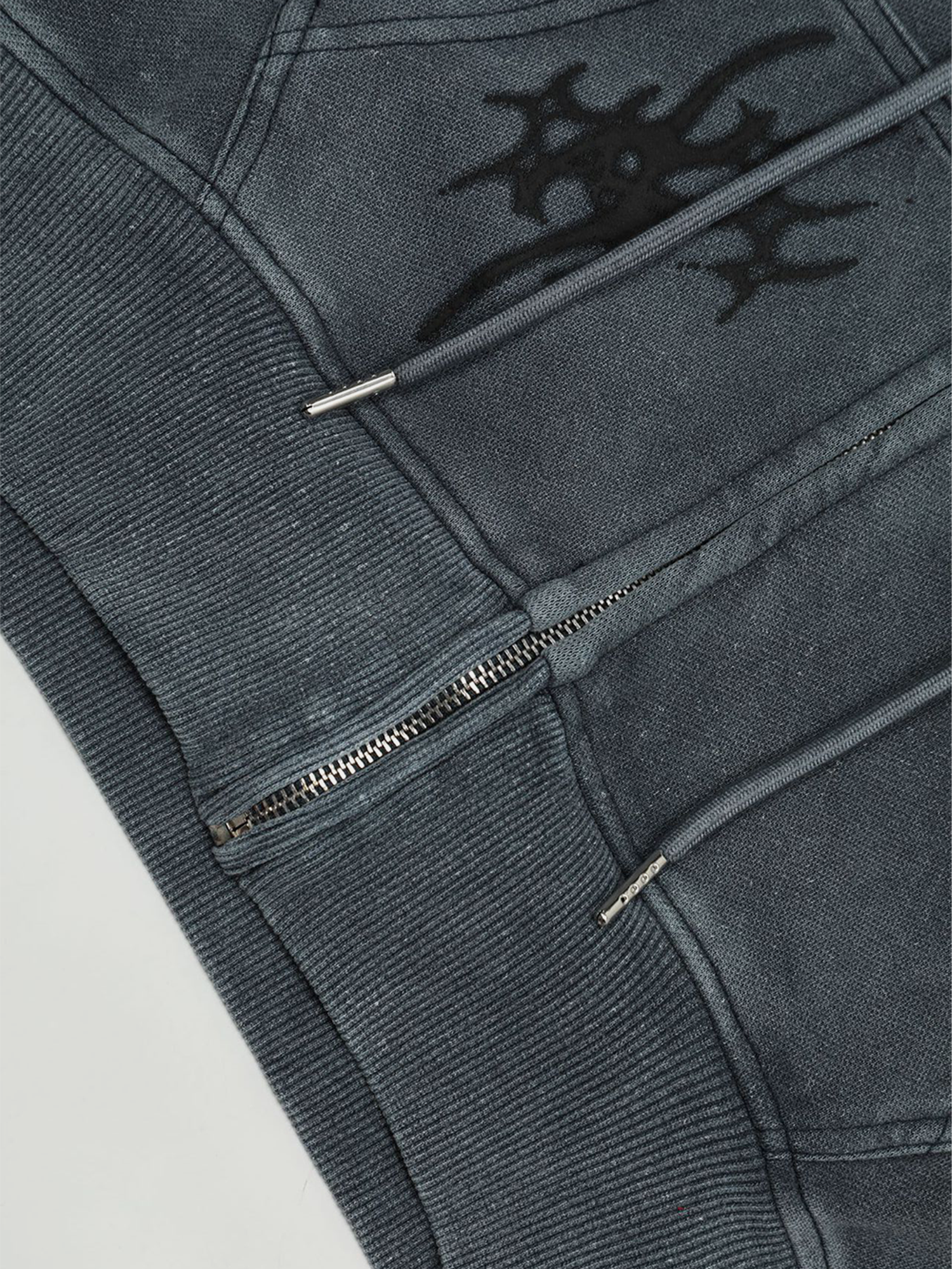 Washed Gothic Hoodie