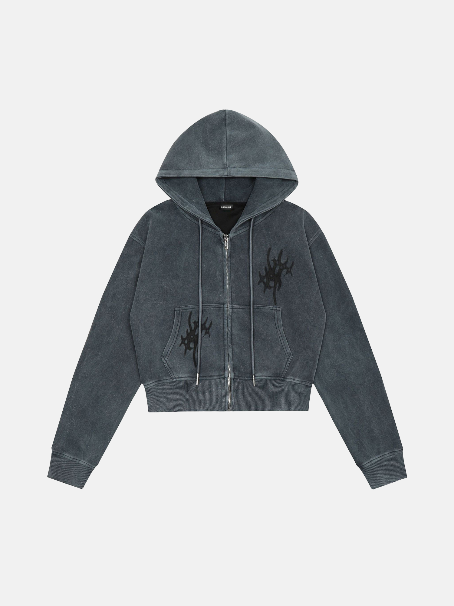 Washed Gothic Hoodie