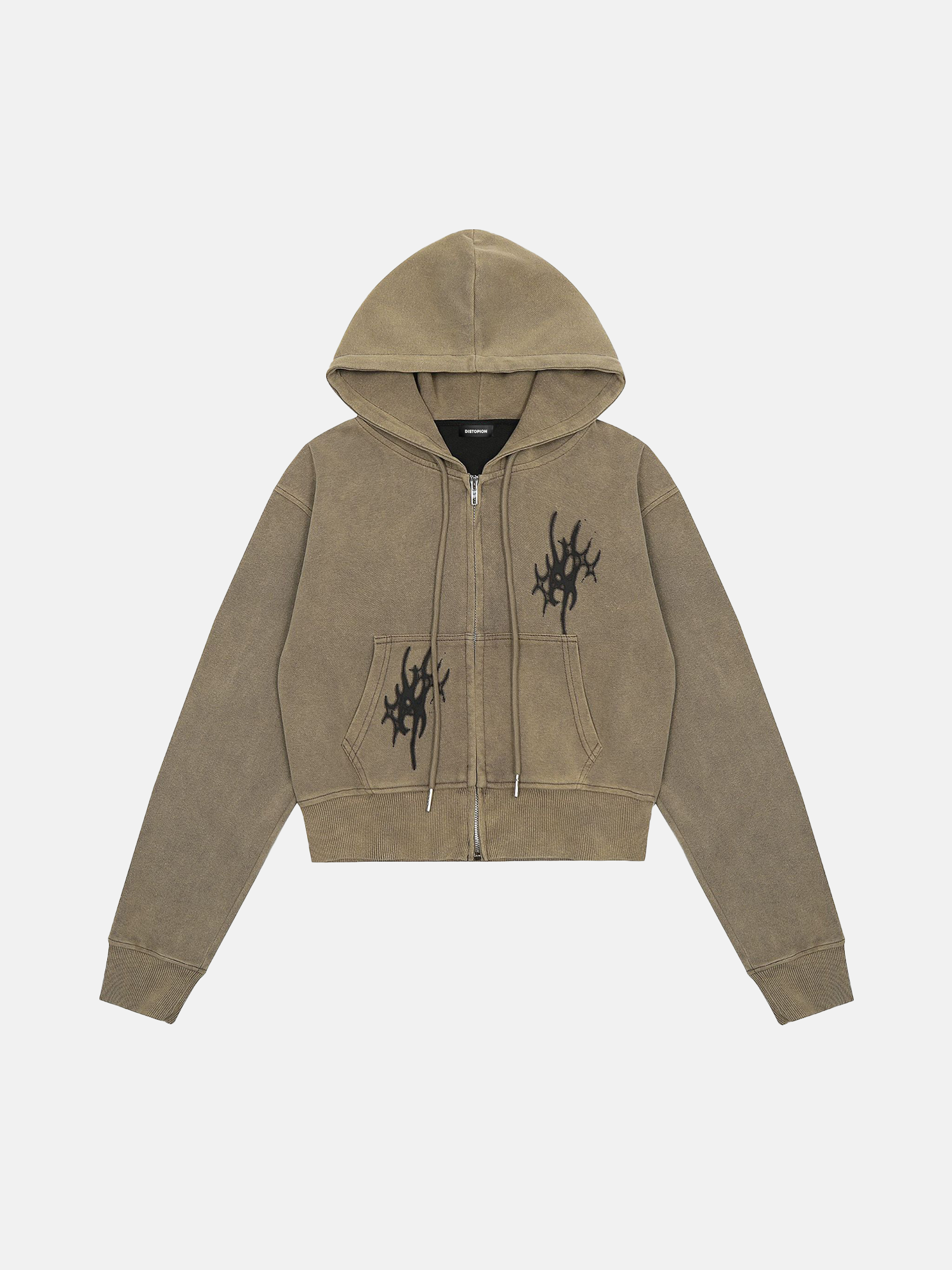 Washed Gothic Hoodie