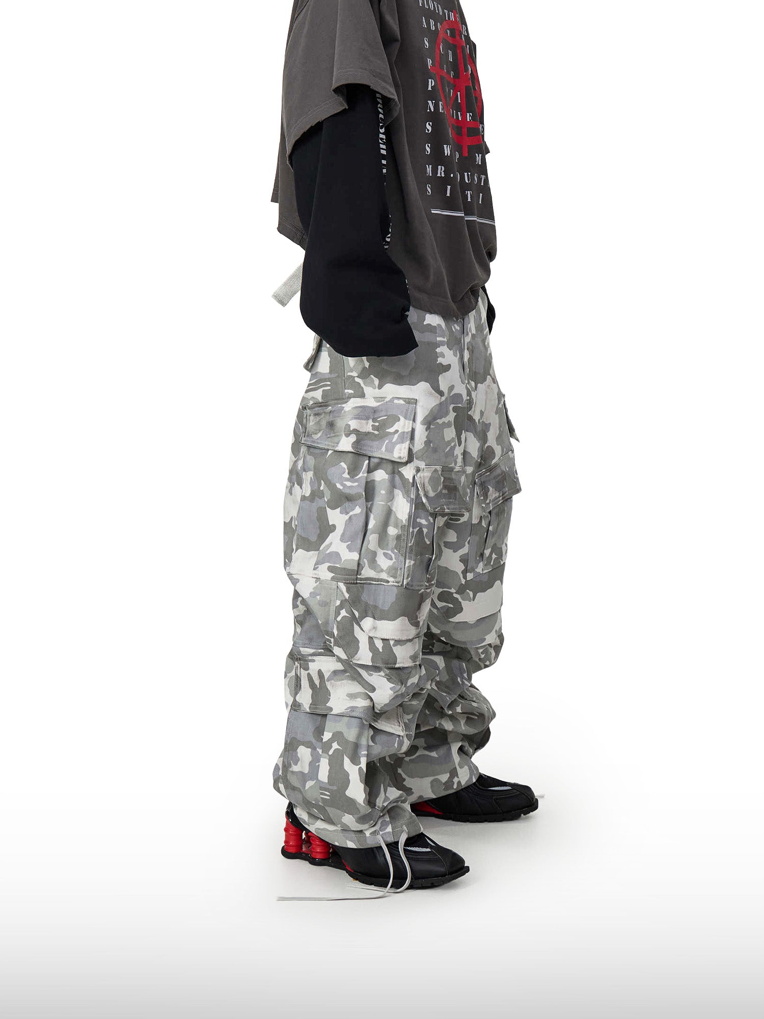 White Camo Pants