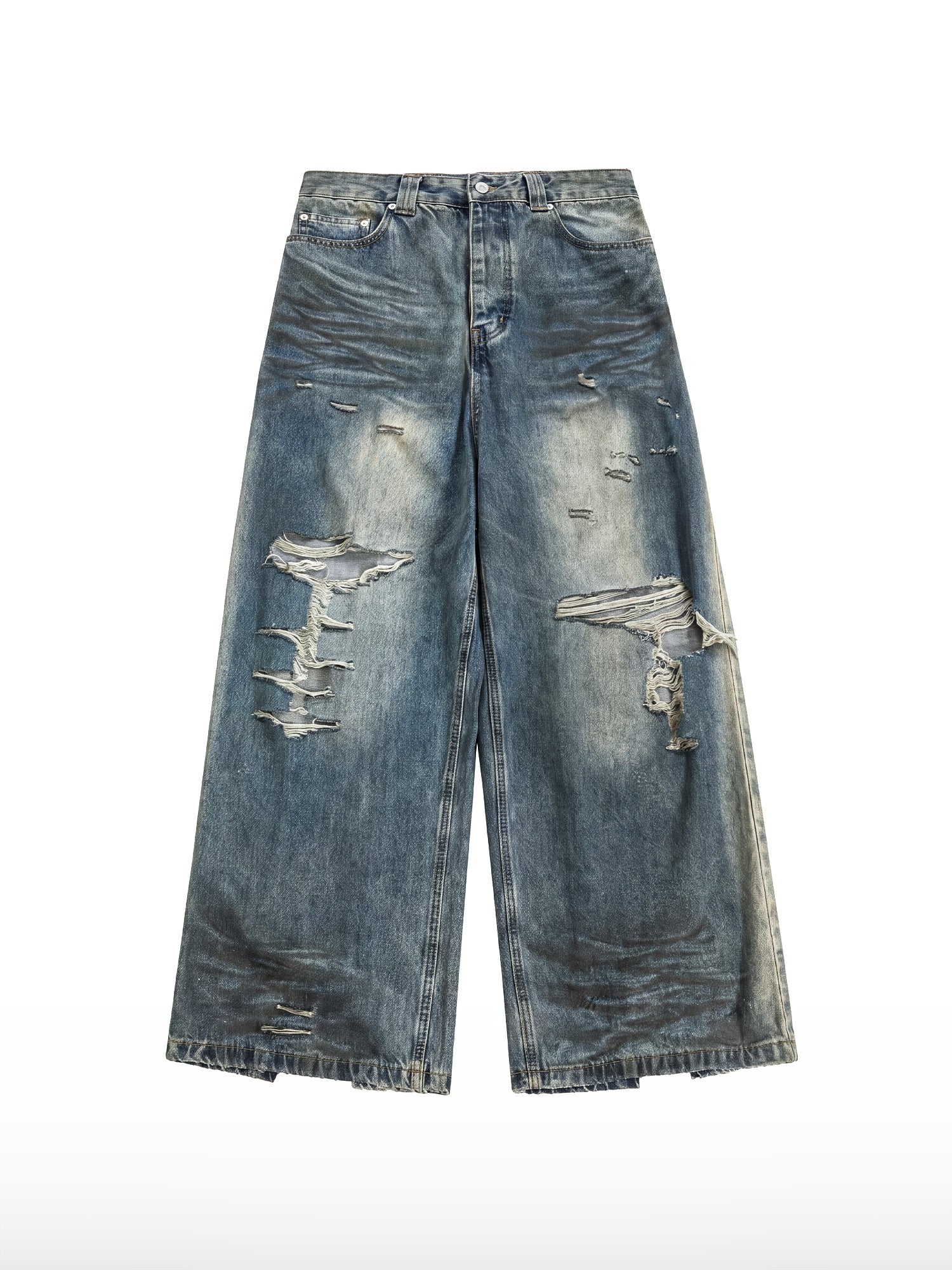 Wrecked Wide Jeans