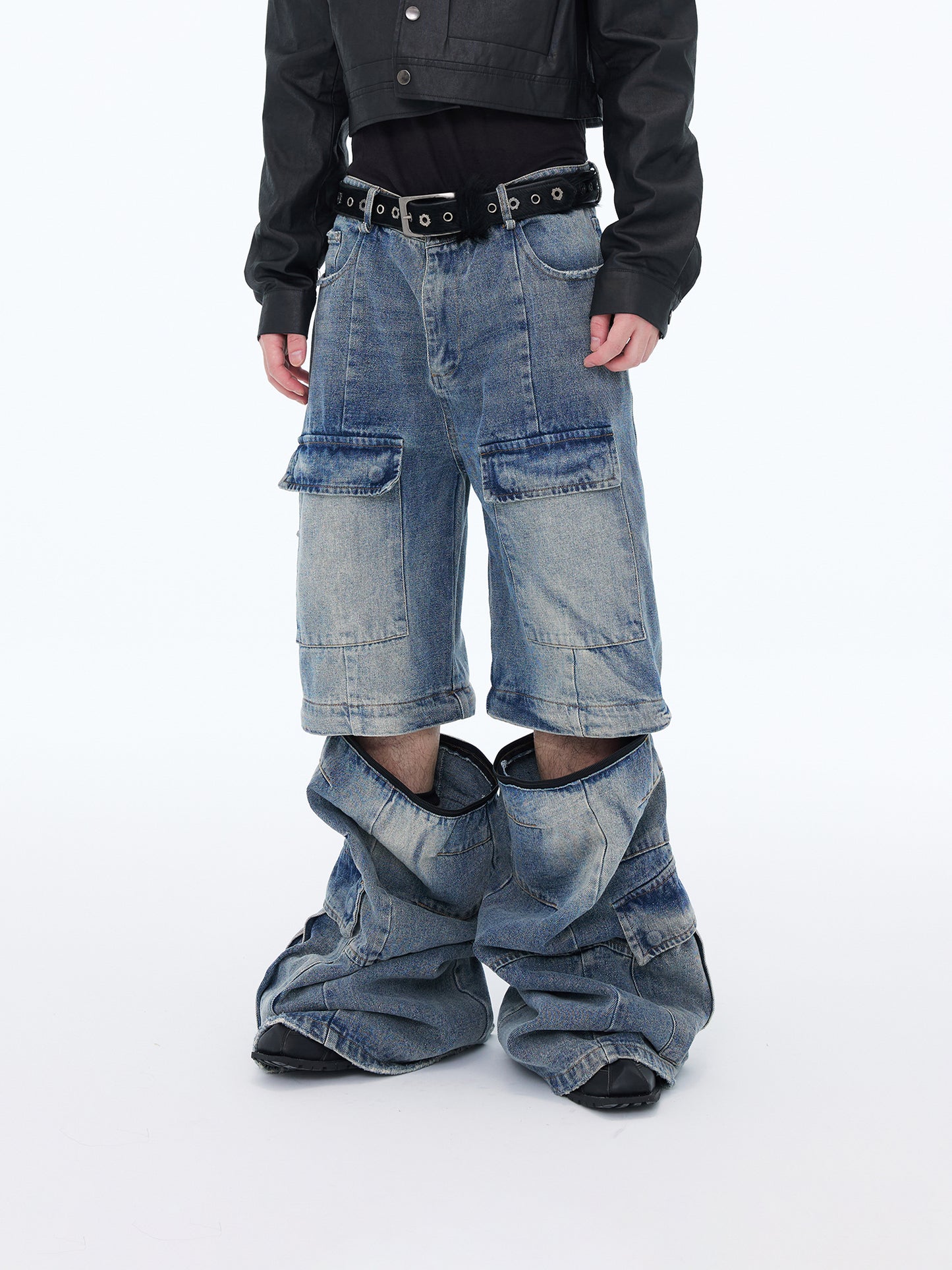 Zip-Off Cargo Jeans