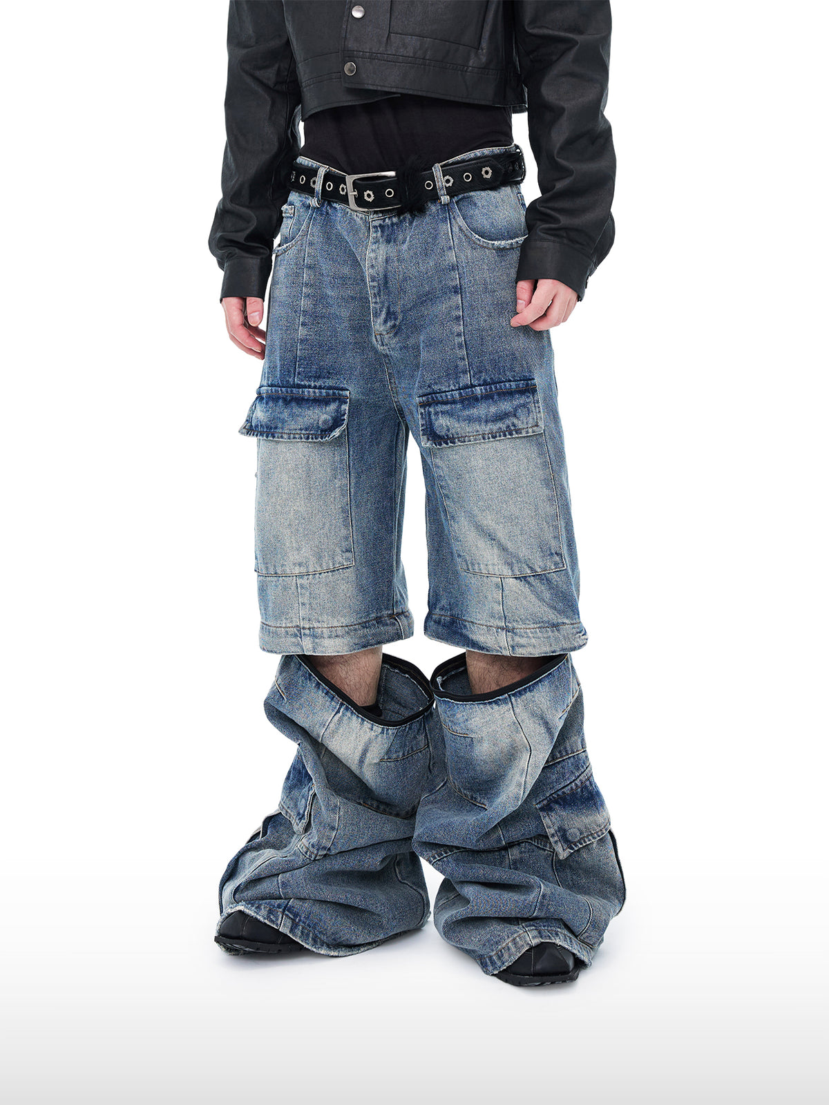 Zip-Off Cargo Jeans