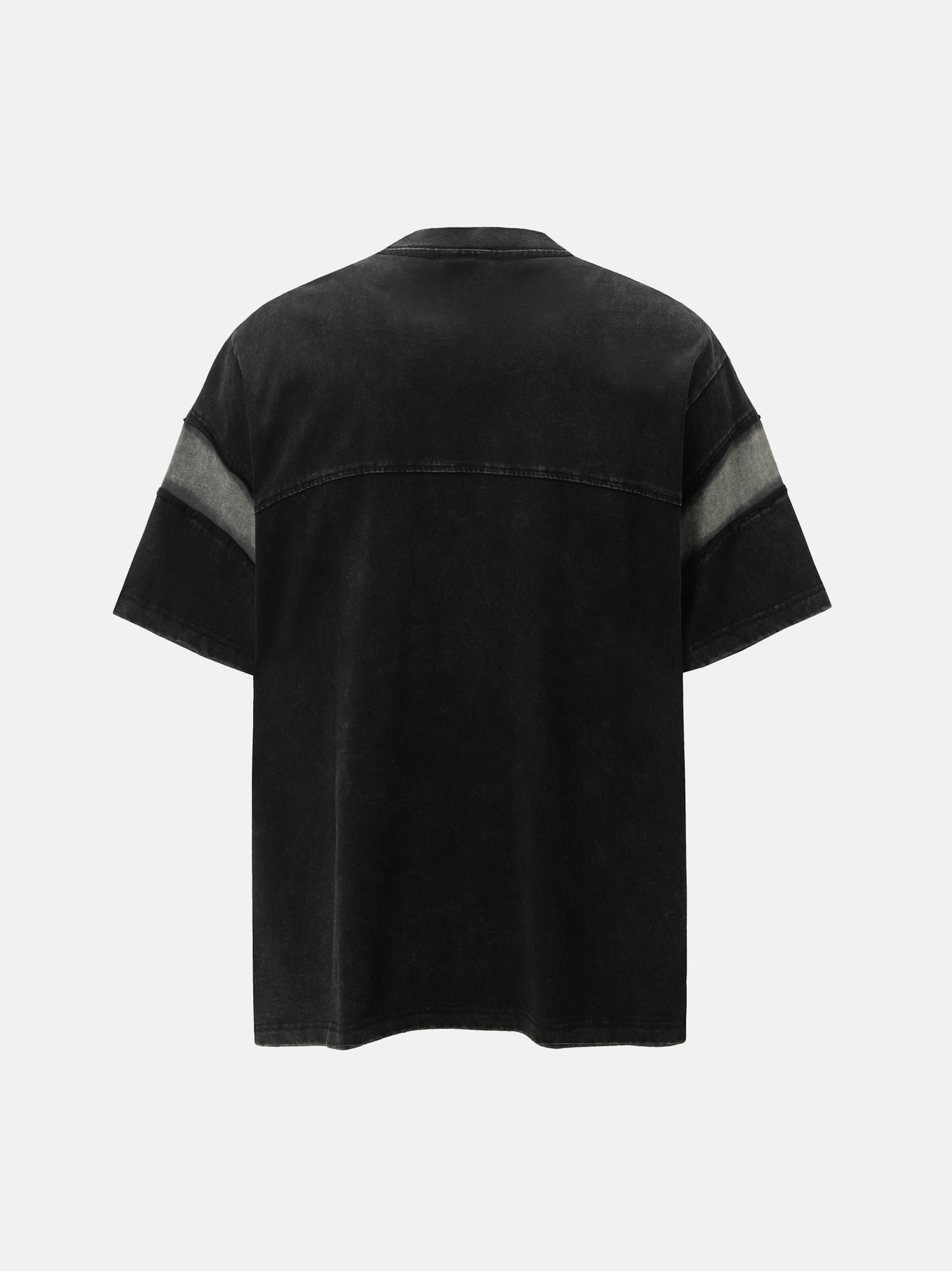 T-Shirt mit geteiltem Einsatz
