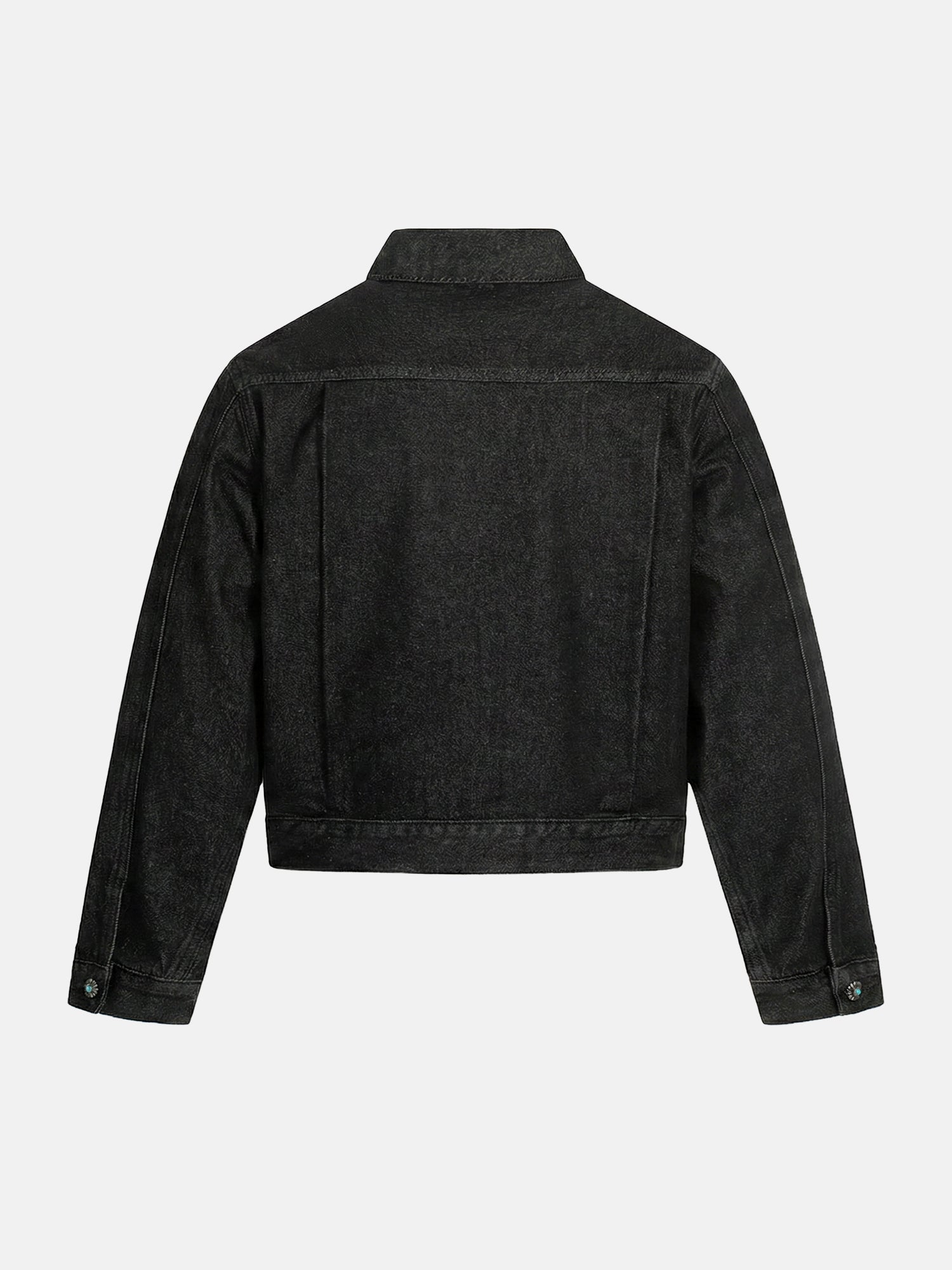 Amulet Pleated Denim Jacket