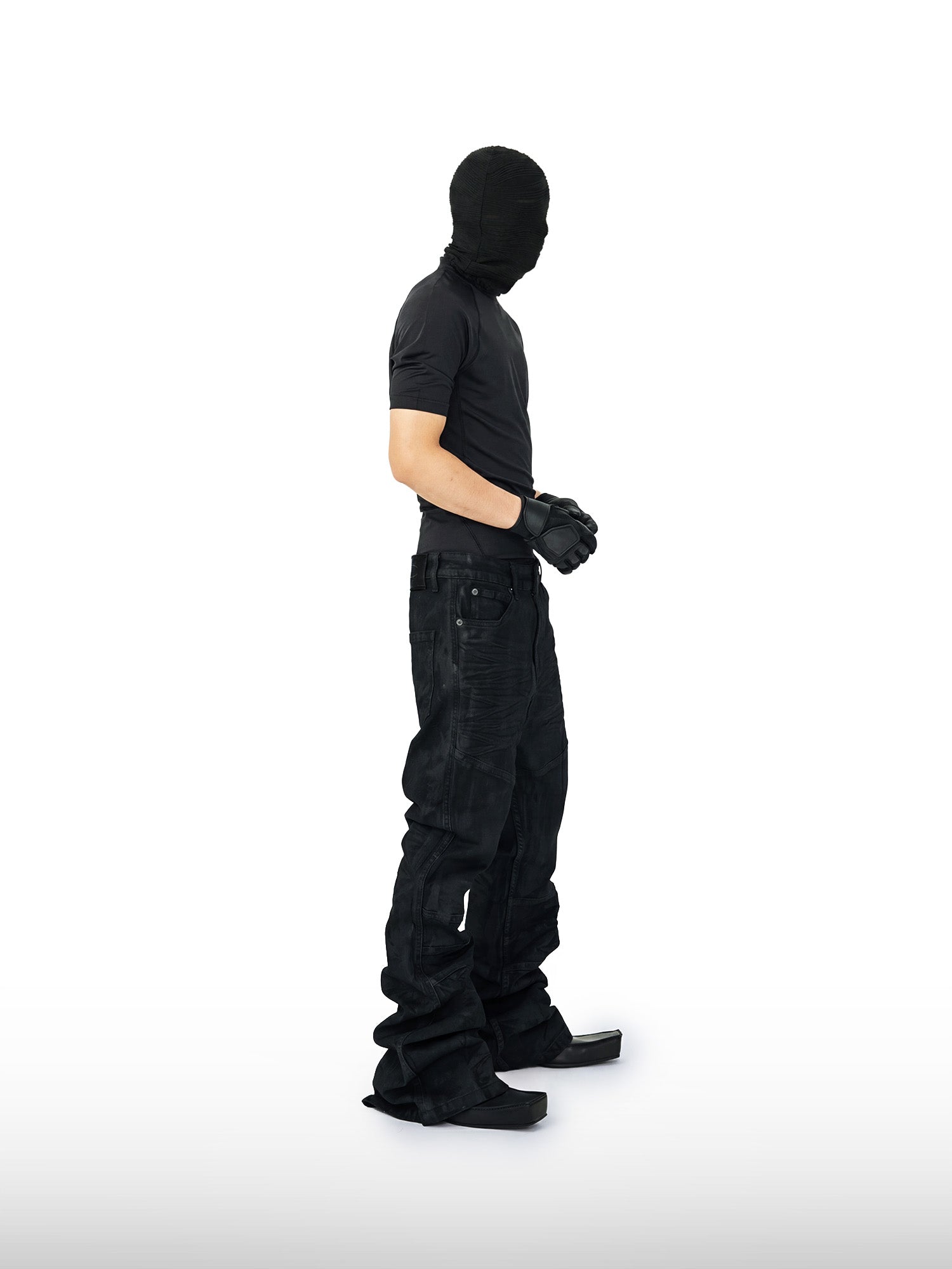 Gekreukte & Gewaxte Broek