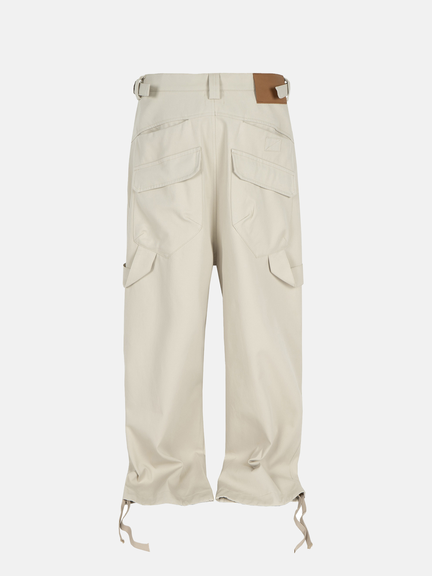 Beige Broek met Trekkoord